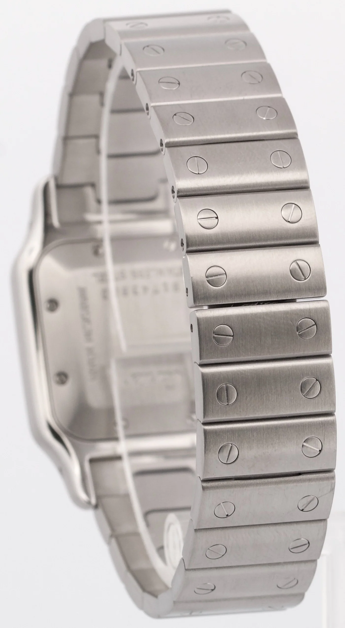 Cartier Santos Galbee 29mm IVORY ROMAN Stainless Steel Automatic 2319 W20055D6 - Image 5