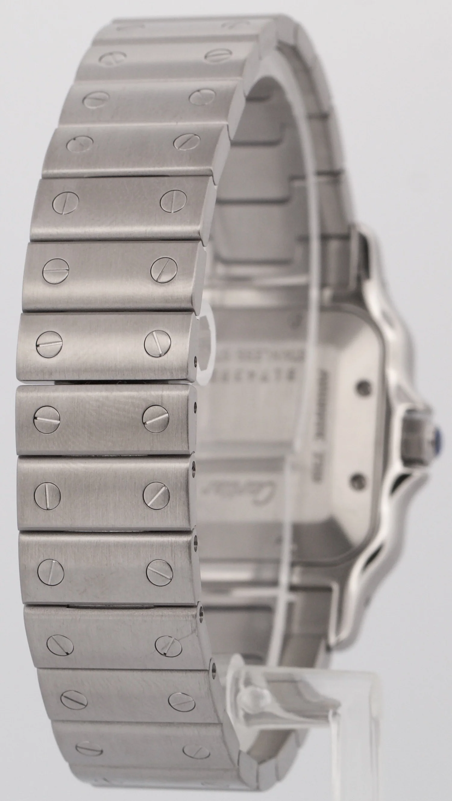 Cartier Santos Galbee 29mm IVORY ROMAN Stainless Steel Automatic 2319 W20055D6 - Image 6