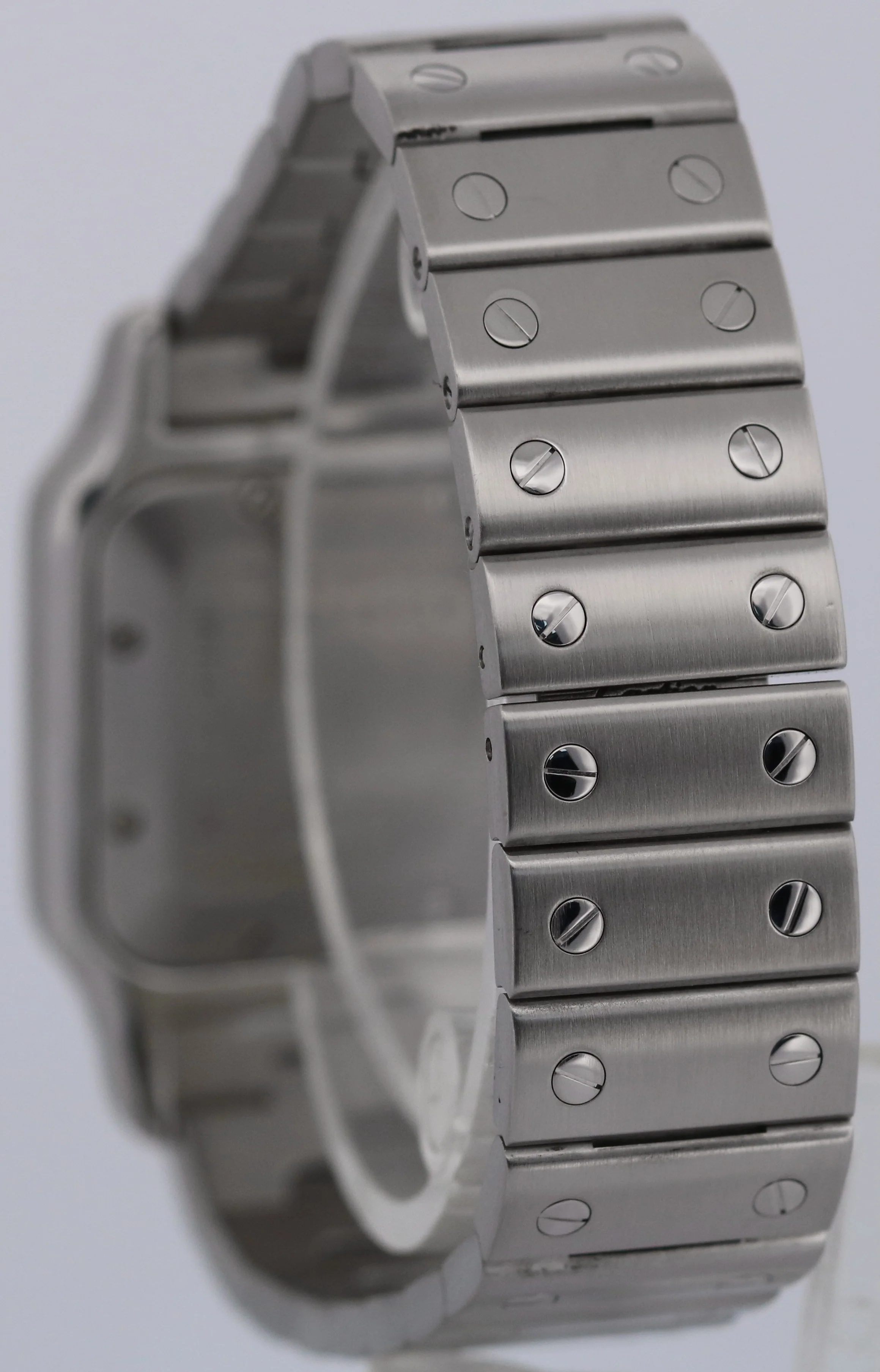 Cartier Santos Galbee 29mm SILVER ROMAN Stainless Steel Automatic 2319 W20055D6 - Image 5