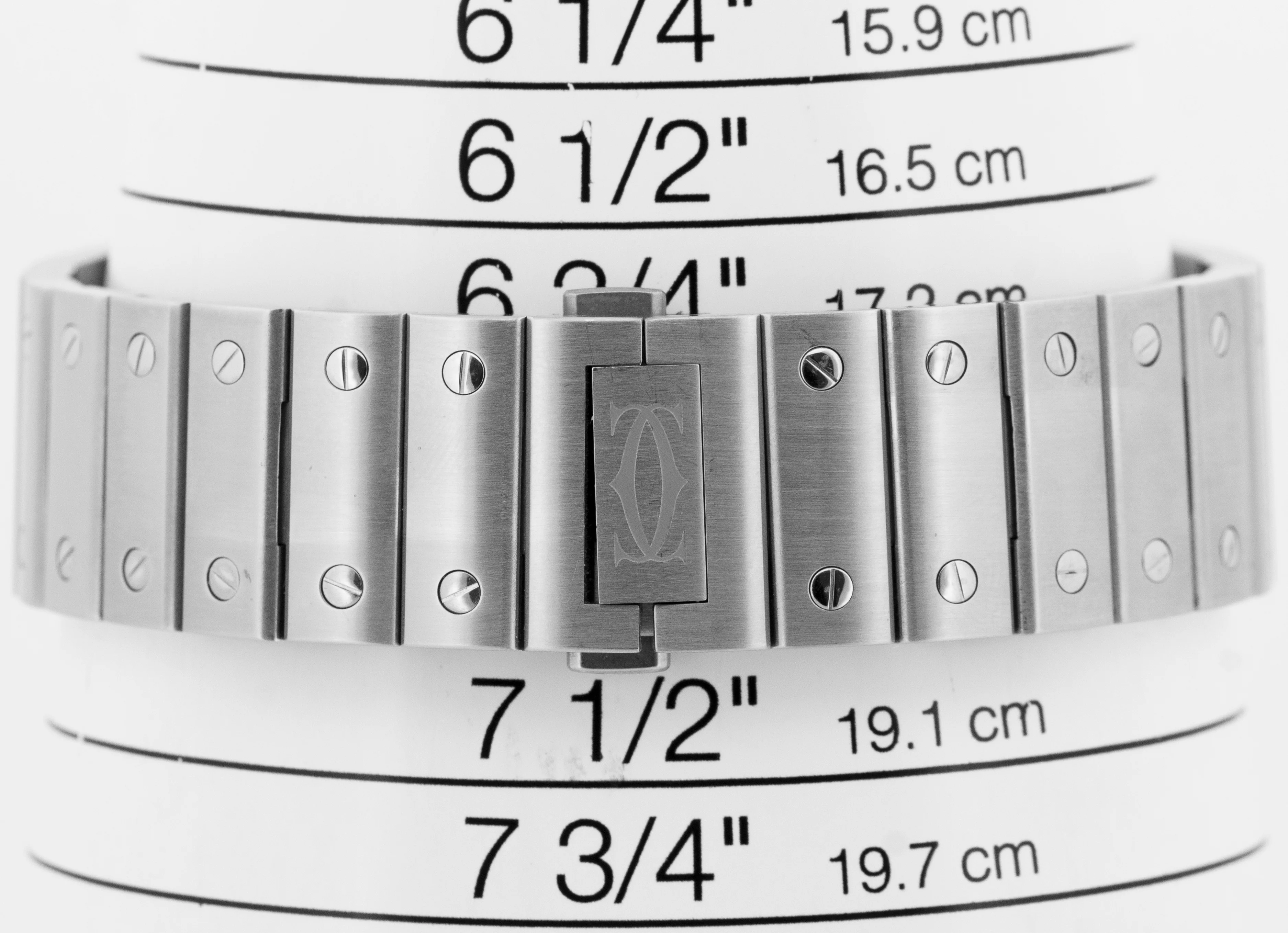 Cartier Santos Large 39.8mm BROWN 4072 WSSA0064 Stainless Steel Watch BOX - Image 9