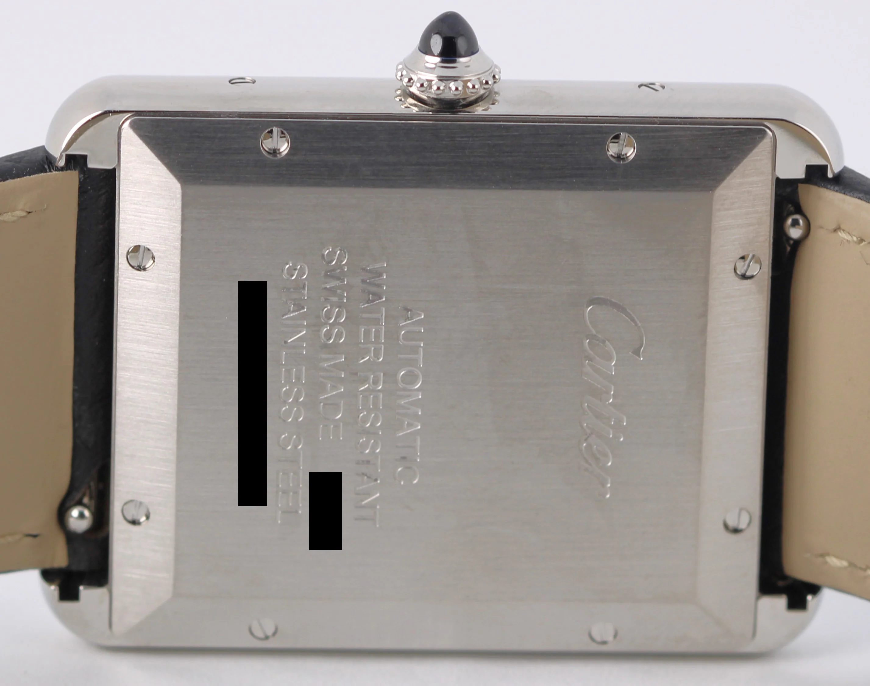 Cartier Tank Must PAPERS Steel Silver 41mmX31mm WSTA0141 4324 Leather Watch BOX - Image 9