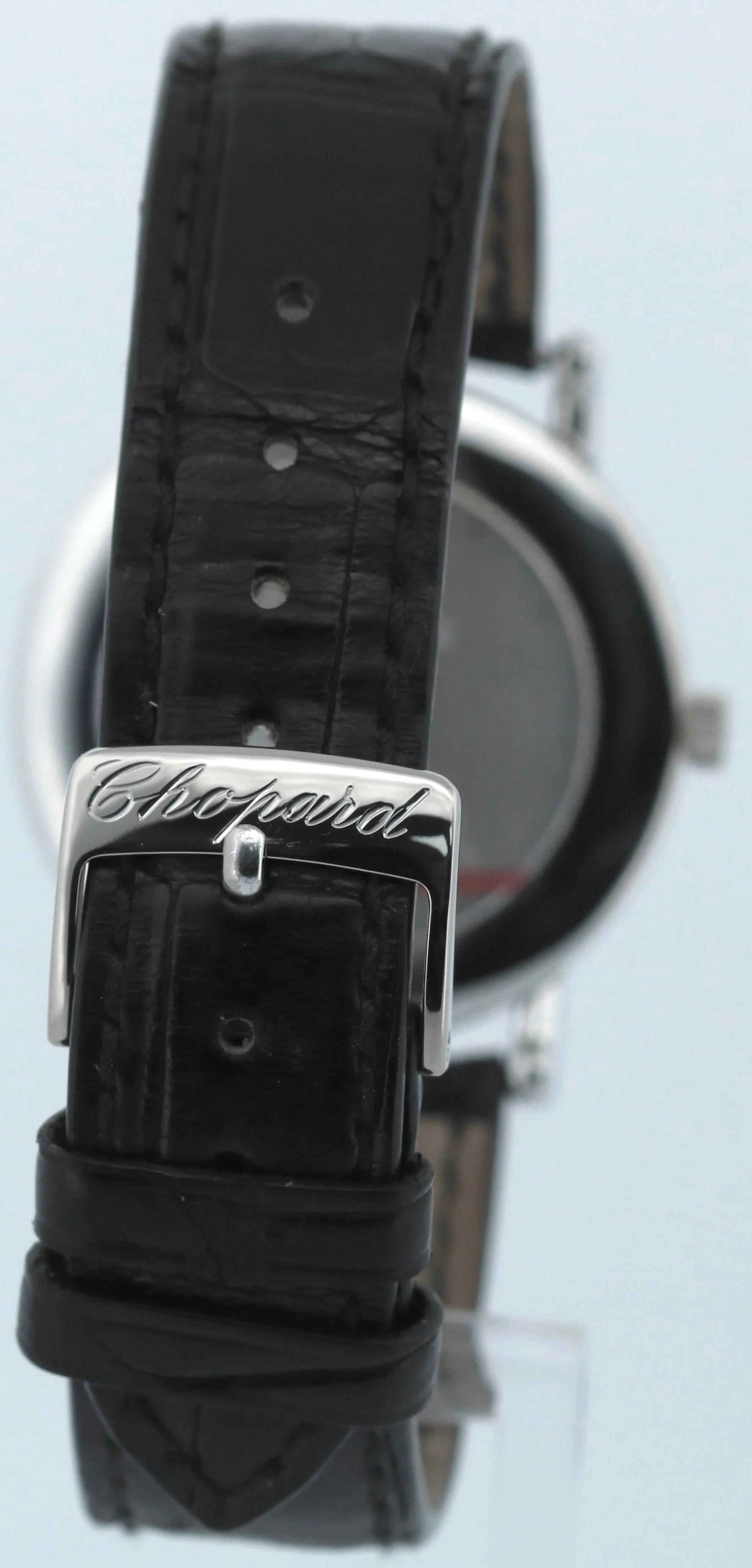 Chopard Classic WHITE ROMAN 18K Gold Leather Manual C100987 33.5mm Watch BOX - Image 5