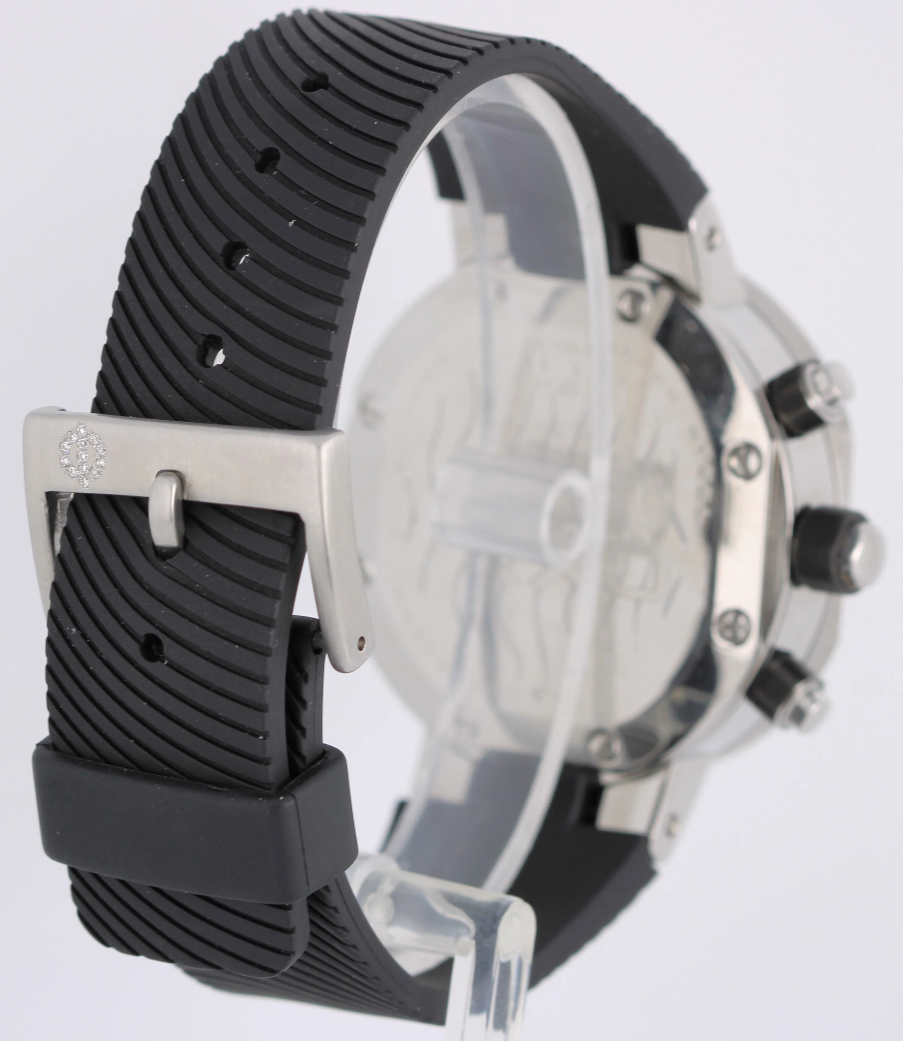 Clerc Geneve CXX Scuba DIAMONDS Chronograph Steel Silver 42mm CXXDSN115Q Watch - Image 5