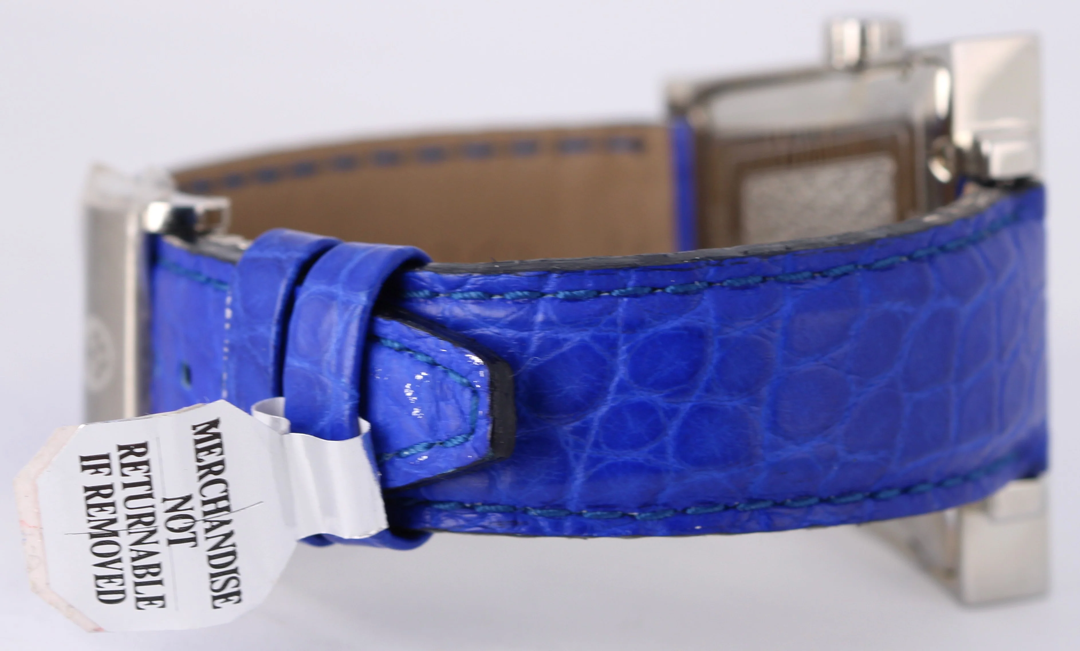 Corum Trapeze LIMITED EDITION Silver Blue Roman Numeral 39mm 82.404.20 Watch BOX - Image 8
