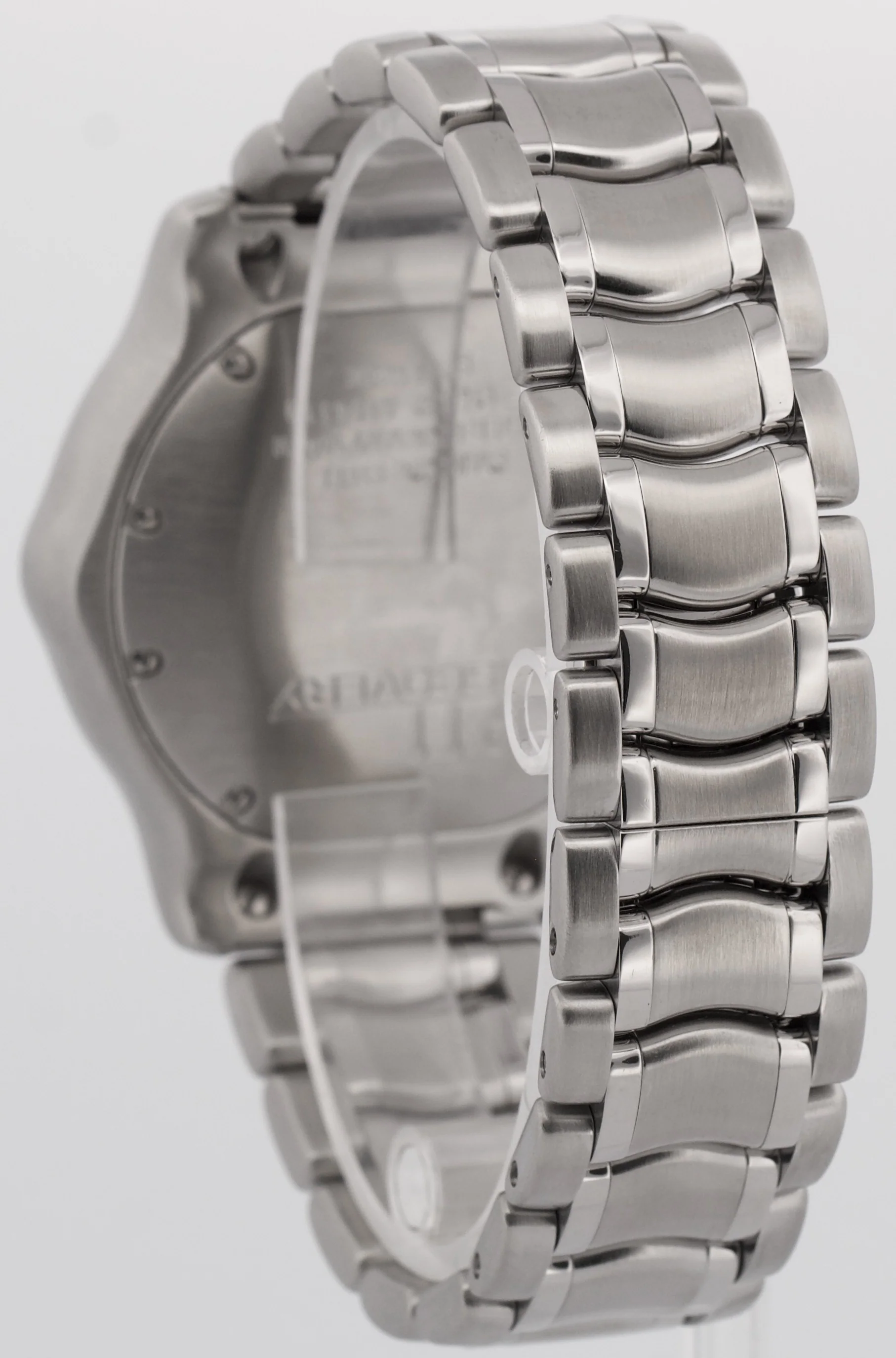 Ebel 1911 Discovery WHITE Chronograph Day Date Stainless Steel 43mm E9750L62 - Image 5