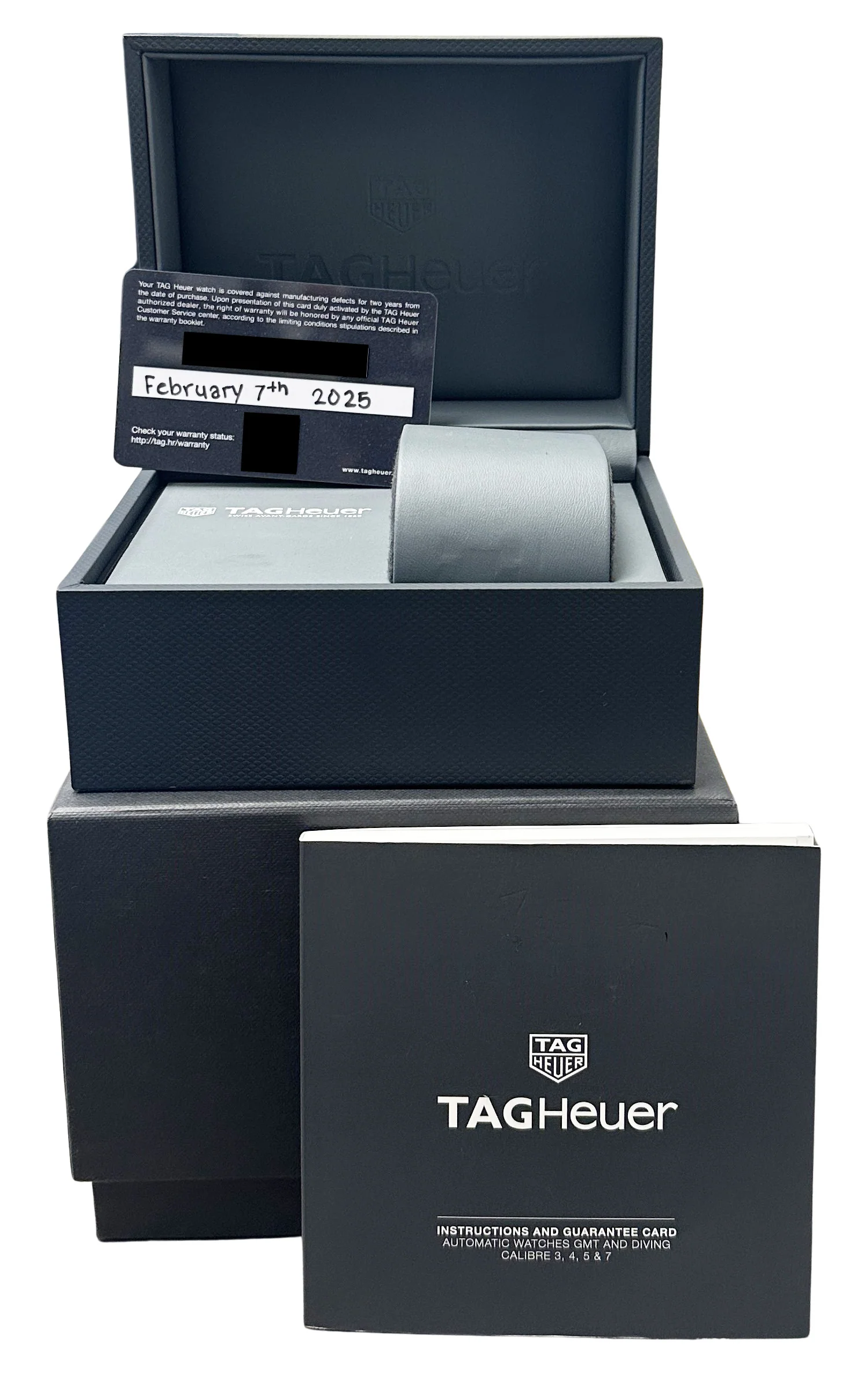 FEB 2025 PAPERS Tag Heuer Formula 1 Stainless Steel Black 41mm WAZ1112 Watch BOX - Image 2