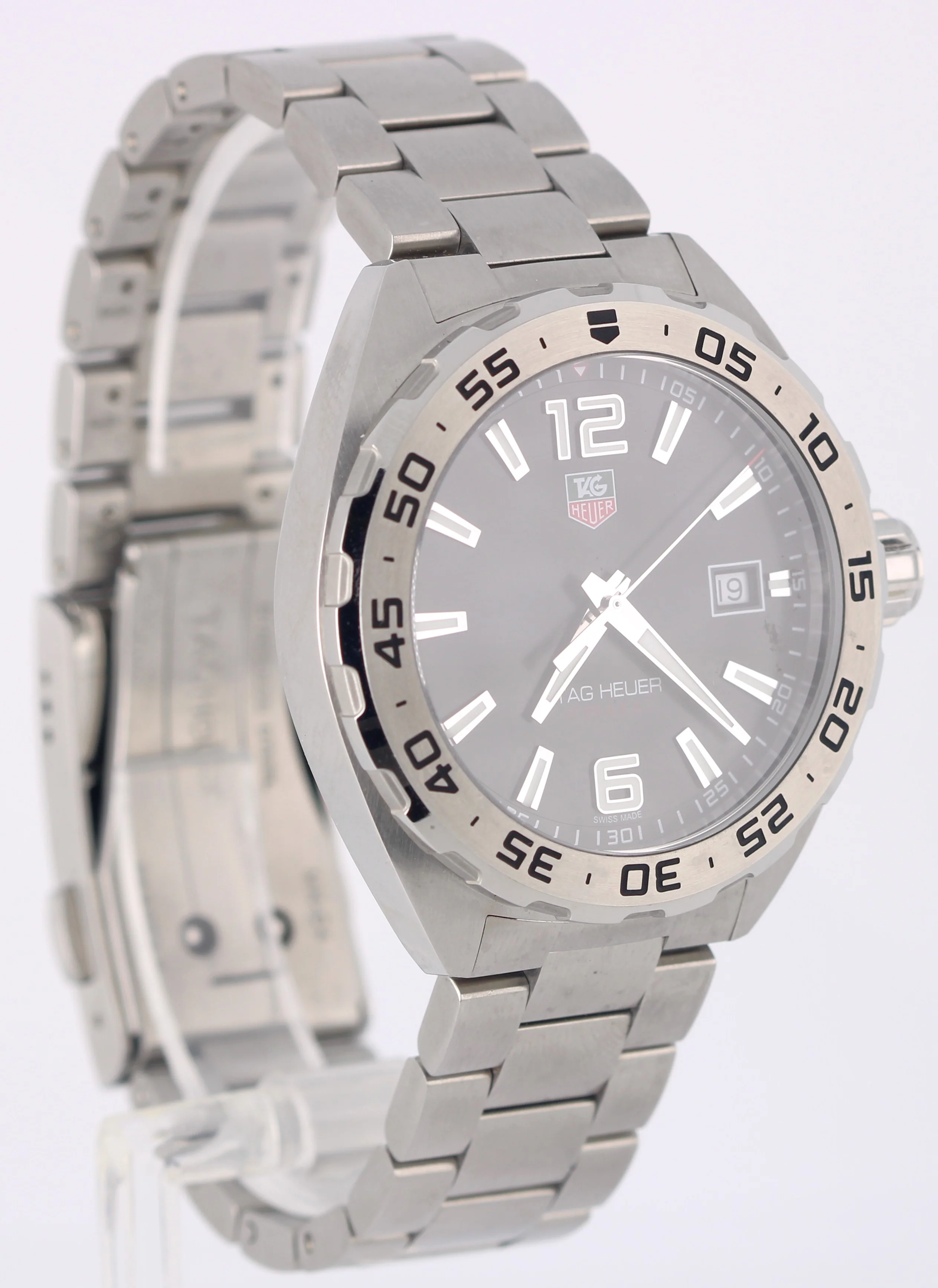 FEB 2025 PAPERS Tag Heuer Formula 1 Stainless Steel Black 41mm WAZ1112 Watch BOX - Image 4