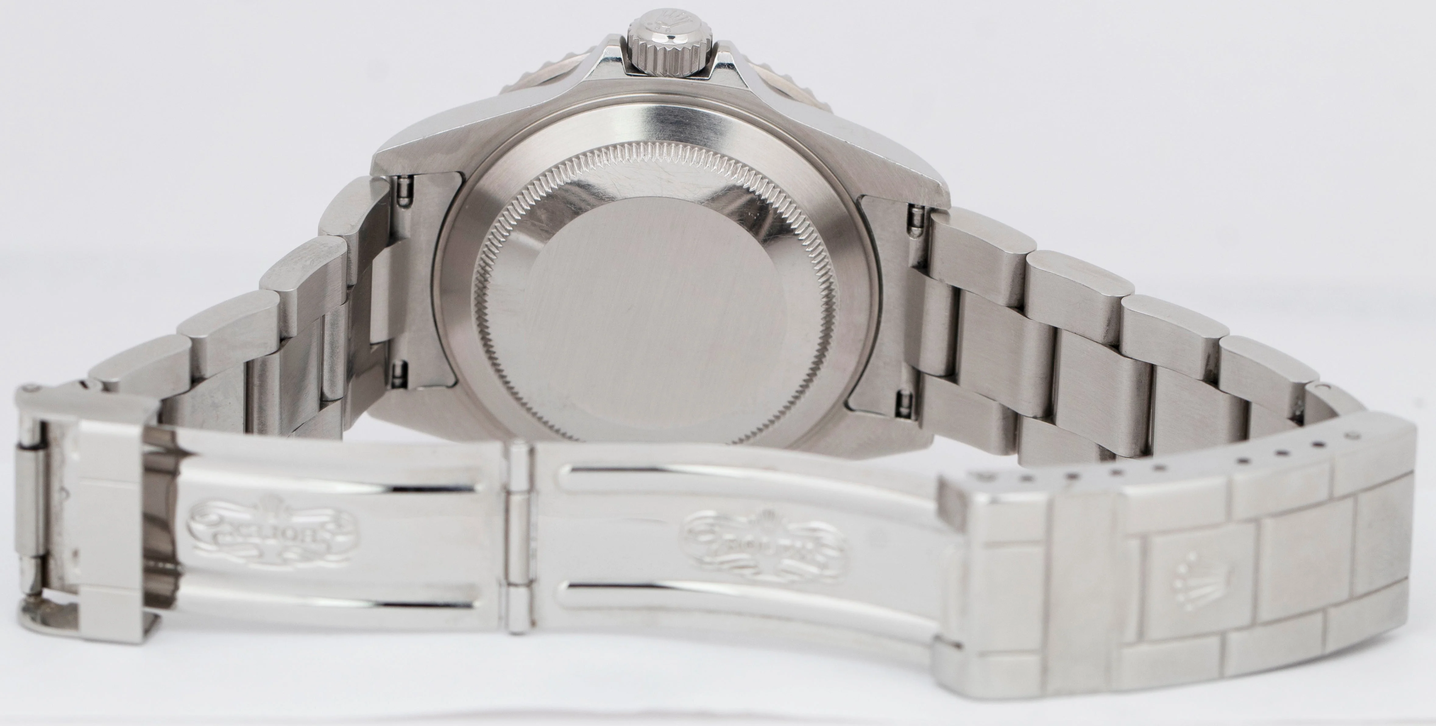 FLAT 4 UNPOLISHED Rolex Submariner Date KERMIT PAPERS Steel Watch 16610 LV B+P - Image 10