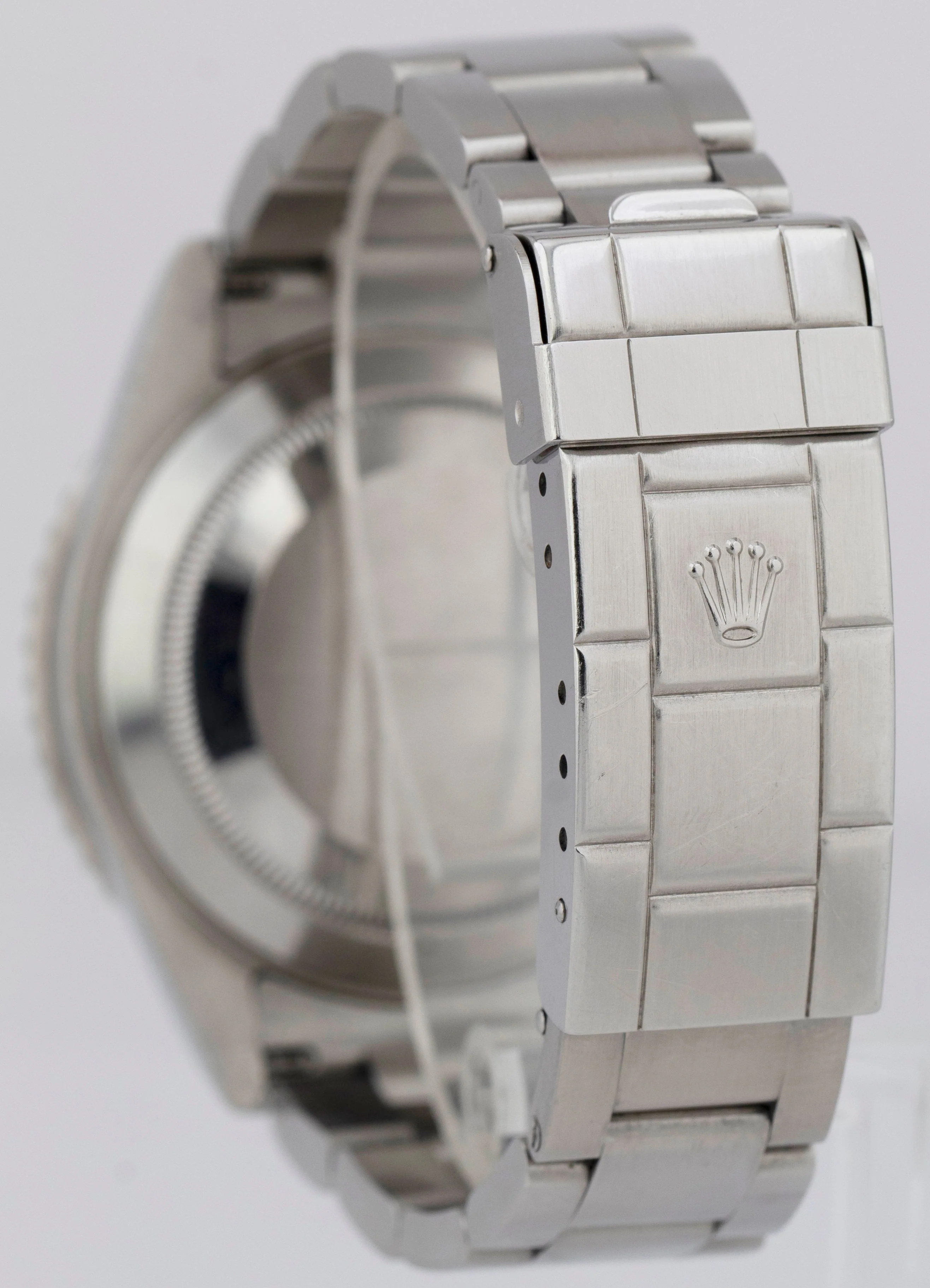 FLAT 4 UNPOLISHED Rolex Submariner Date KERMIT PAPERS Steel Watch 16610 LV B+P - Image 5