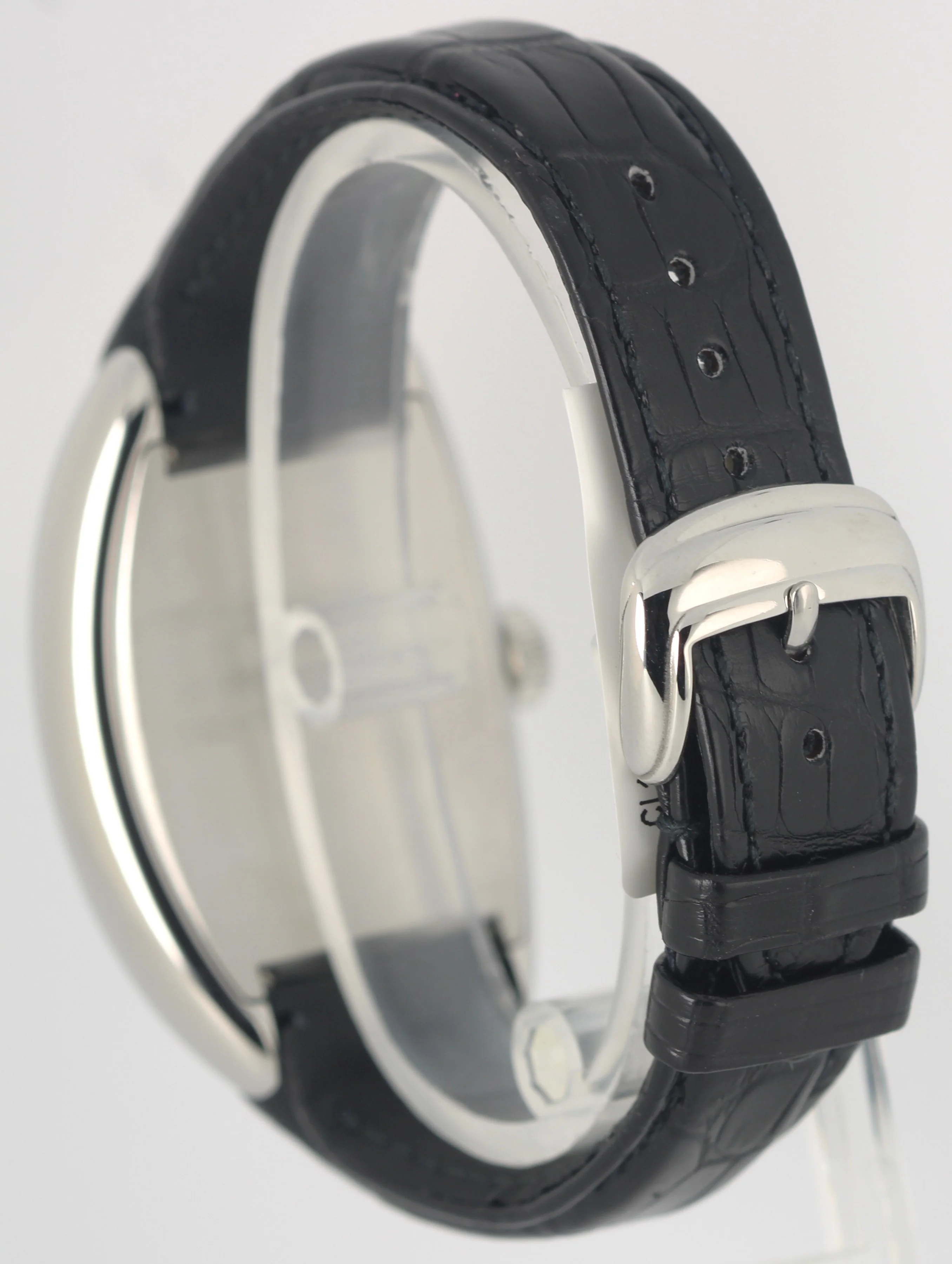 Franck Muller Conquistador Cintree Curvex Stainless Silver 35mm 8005 SC Watch - Image 6