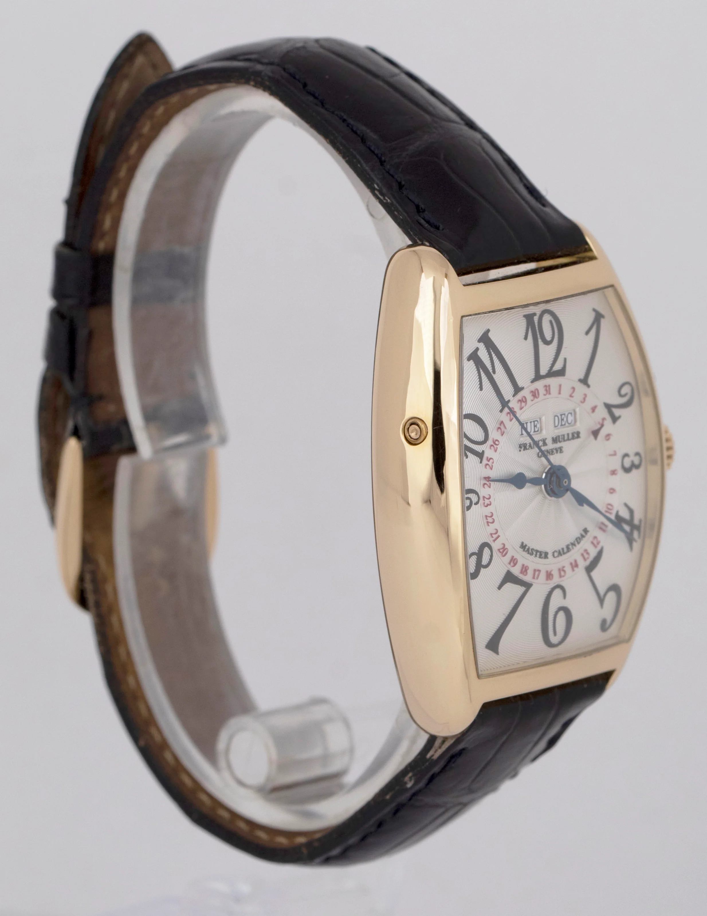 Franck Muller Master Calendar 2852 MC Curvex 31mm 18K Automatic Silver Watch - Image 3