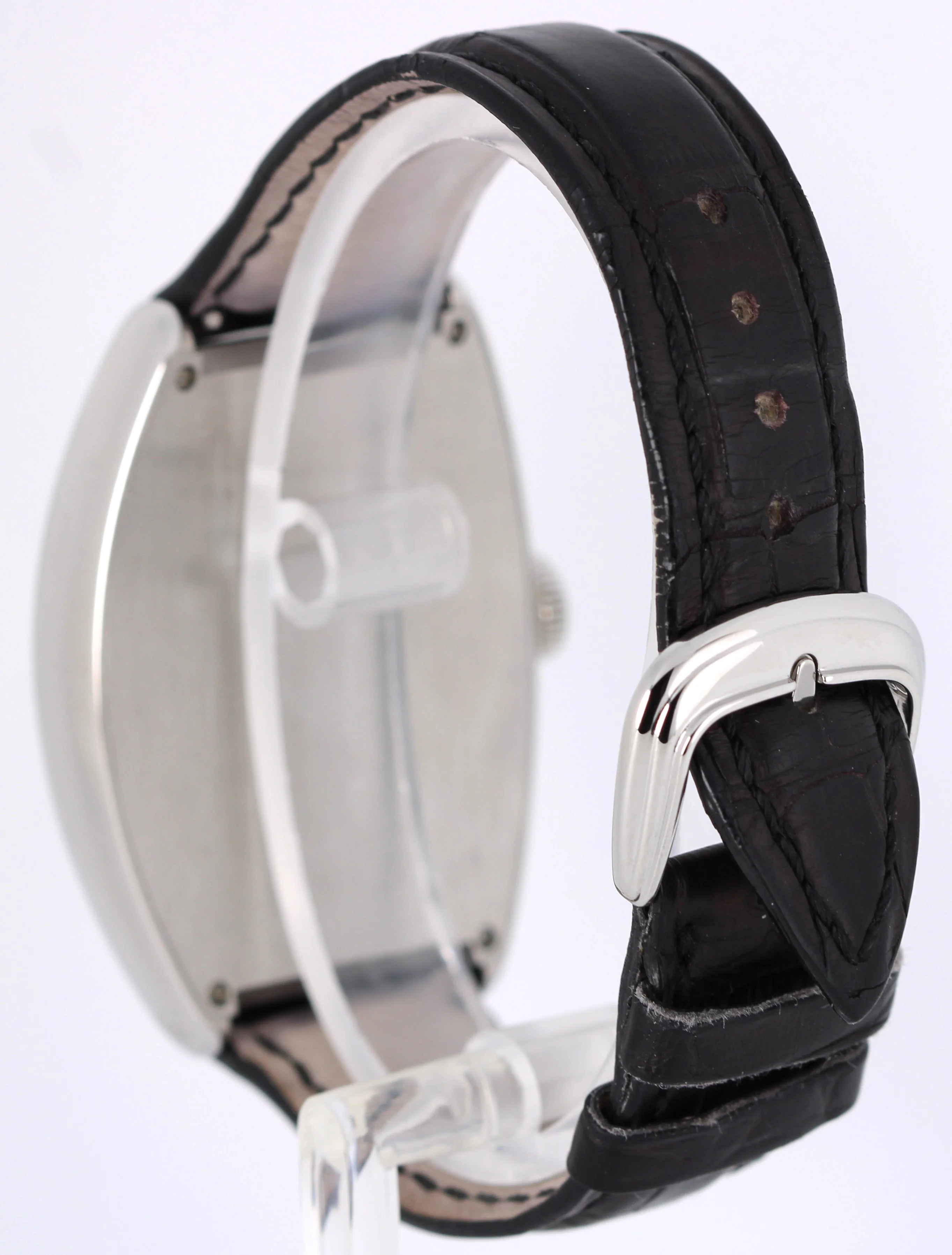 Franck Muller Master of Complications Curvex Steel Silver 34mm 6850 S6 GG Watch - Image 6