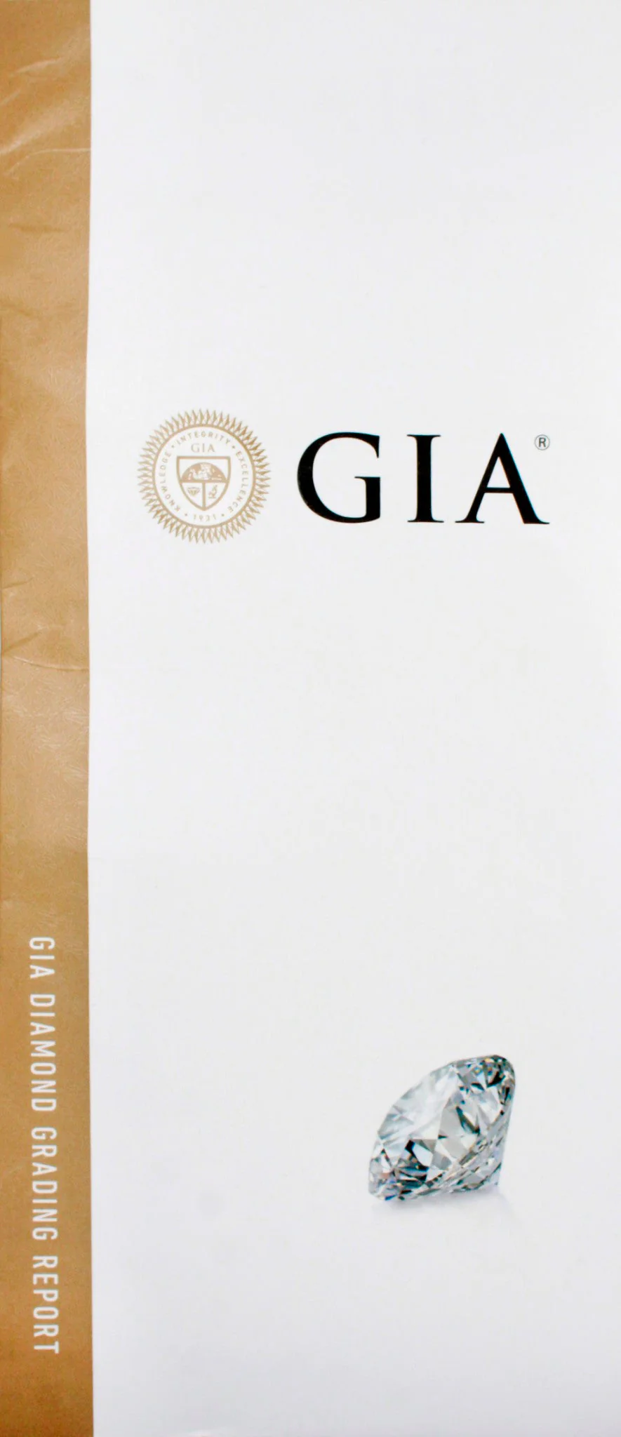 GIA 3.01ct Diamond Antique Art Deco Solitaire Engagement Ring - 14k Yellow Gold - Image 9