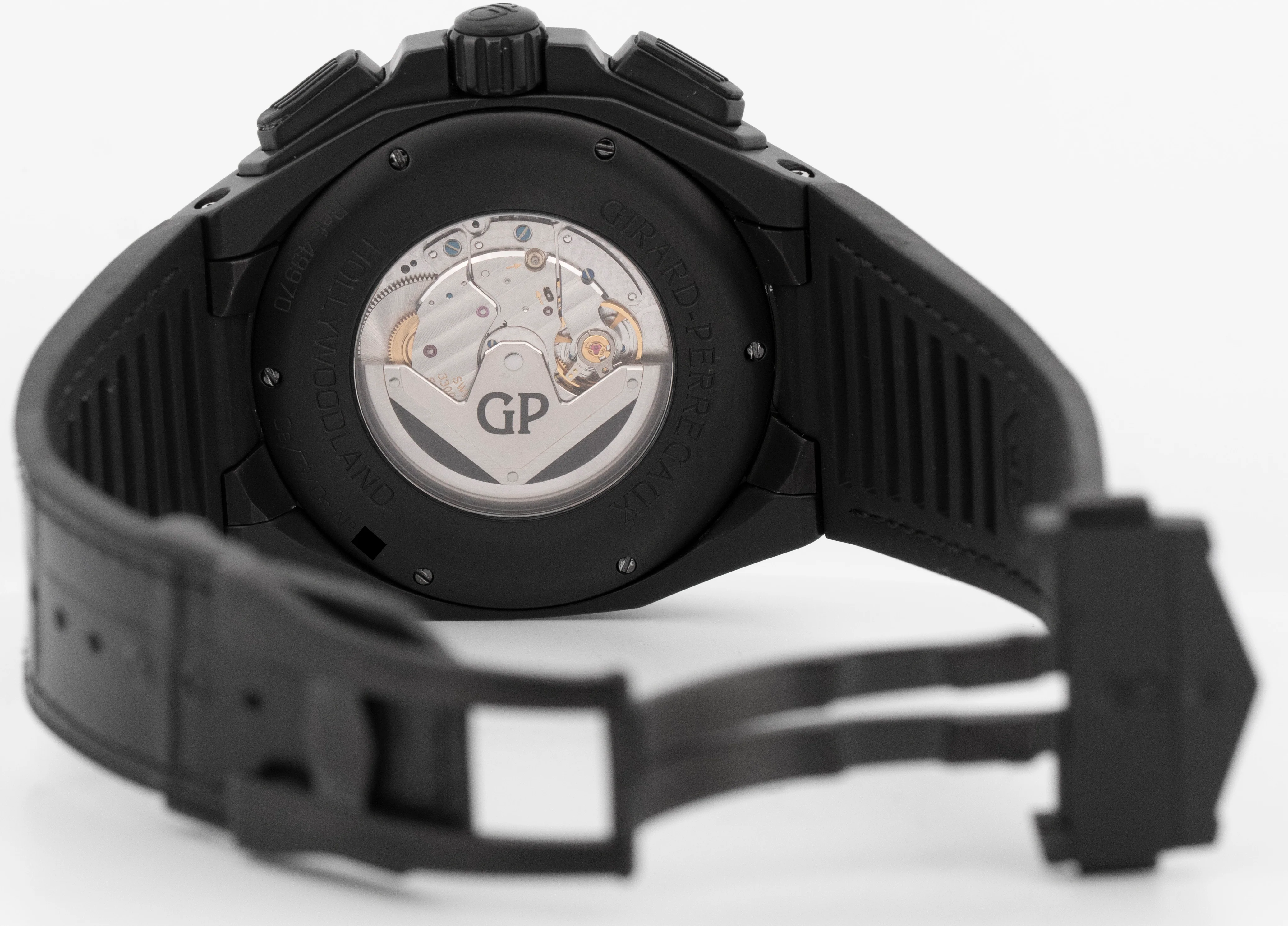 MINT Girard Perregaux Chrono Hawk HOLLYWOODLAND CERAMIC Rose Gold 44mm 49970 BOX - Image 6