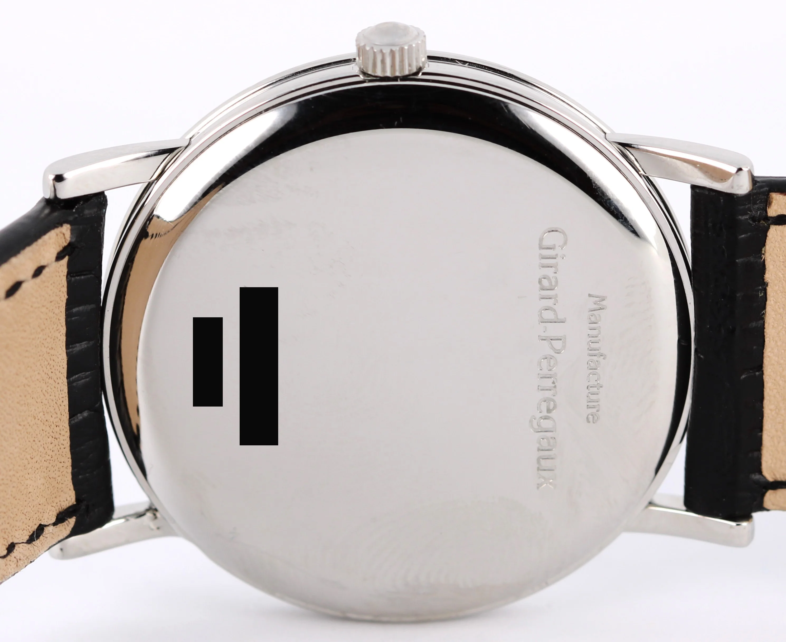 Girard Perregaux Classique Stainless Steel White Roman Numeral 34mm 4770 Watch - Image 9