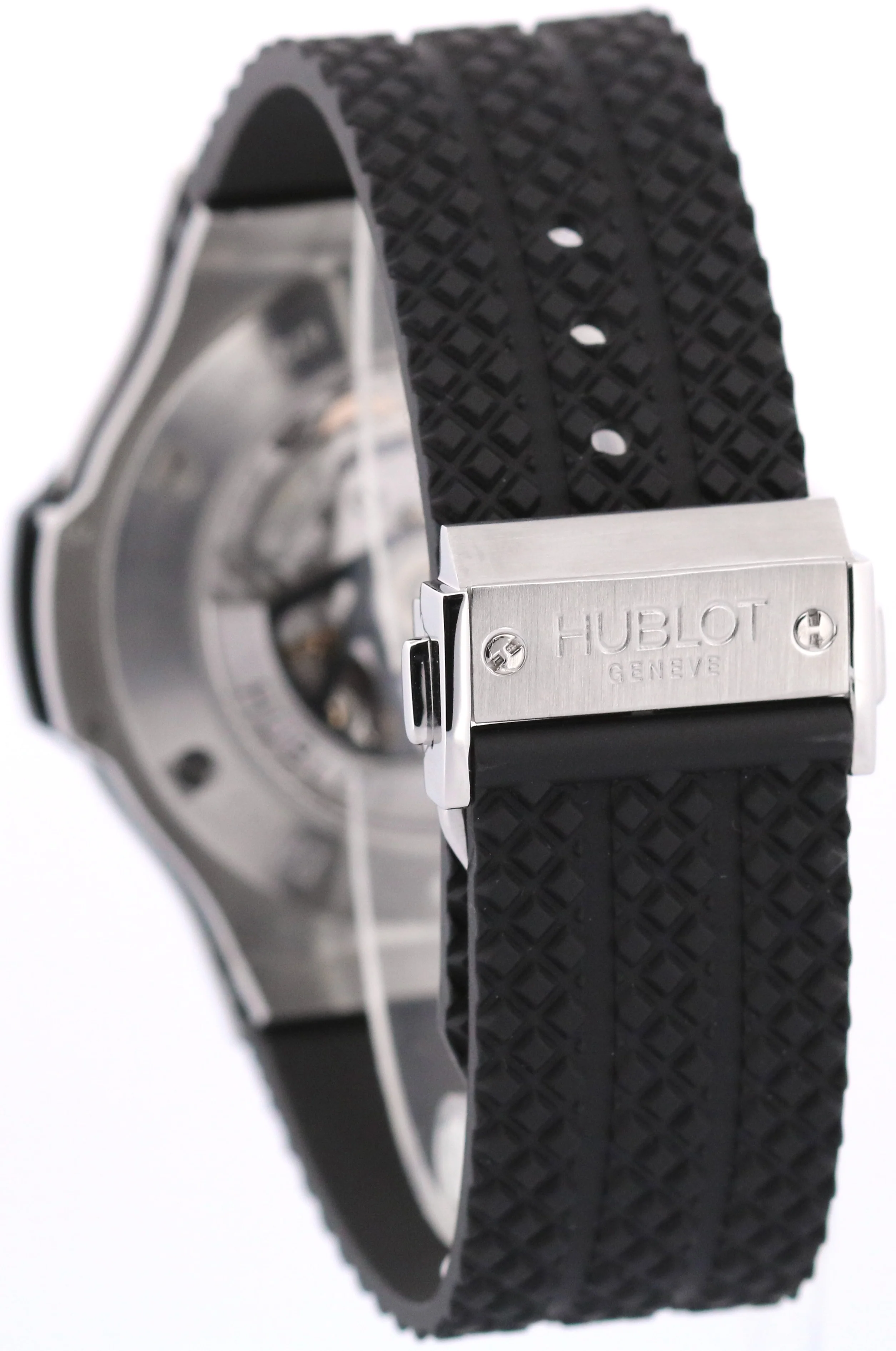 Hublot Big Bang BLACK DIAMOND Stainless Steel 44mm Rubber 301.SX.130.RX.114 - Image 5