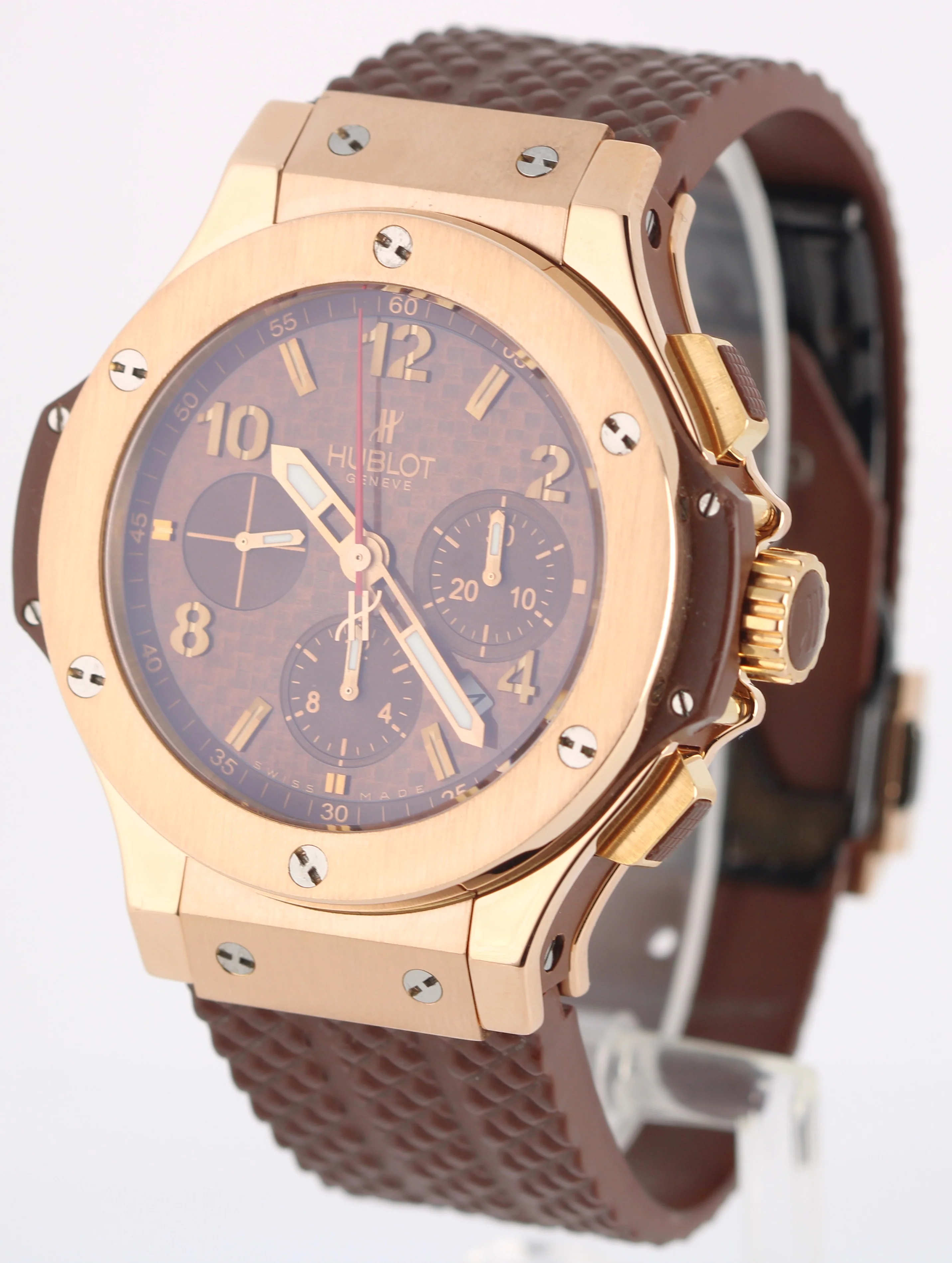 Hublot Big Bang CAPPUCINO Gold Titanium Brown Chocolate 41mm 341.PC.1007.RX.114 - Image 3