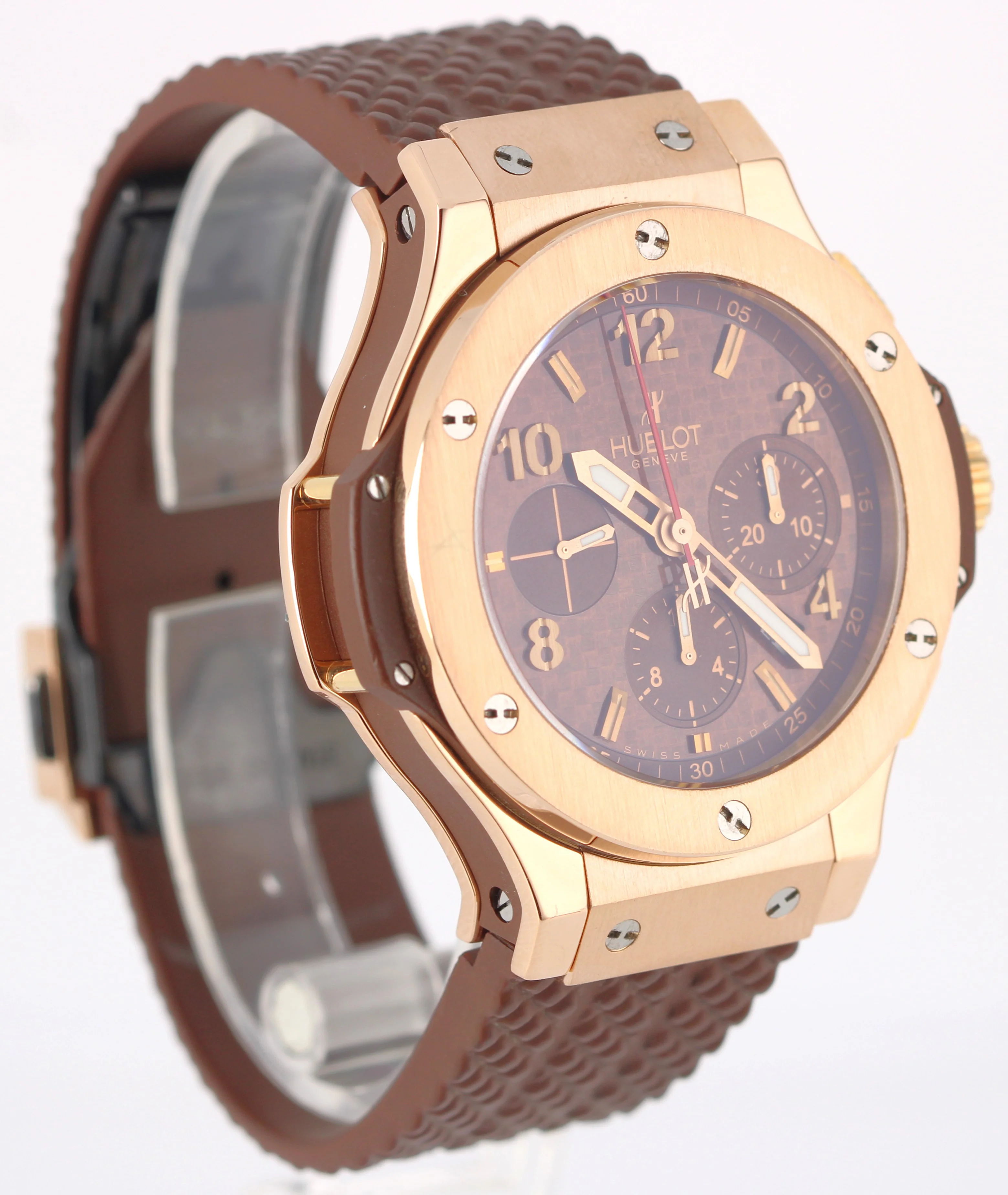 Hublot Big Bang CAPPUCINO Gold Titanium Brown Chocolate 41mm 341.PC.1007.RX.114 - Image 4