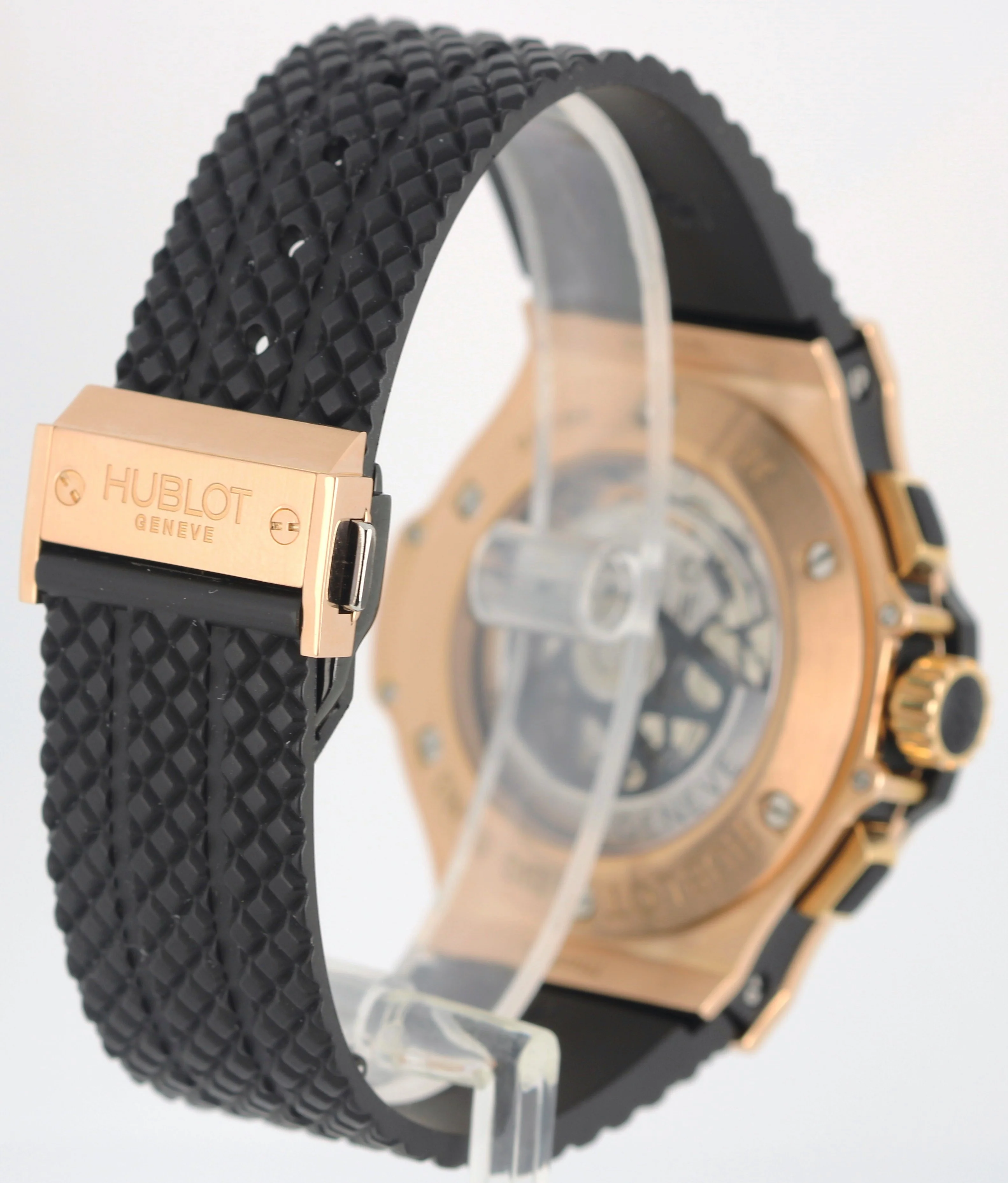 Hublot Big Bang Chronograph 18k Rose Gold DIAMOND Black 44mm 301.PX.1180.RX.1104 - Image 5