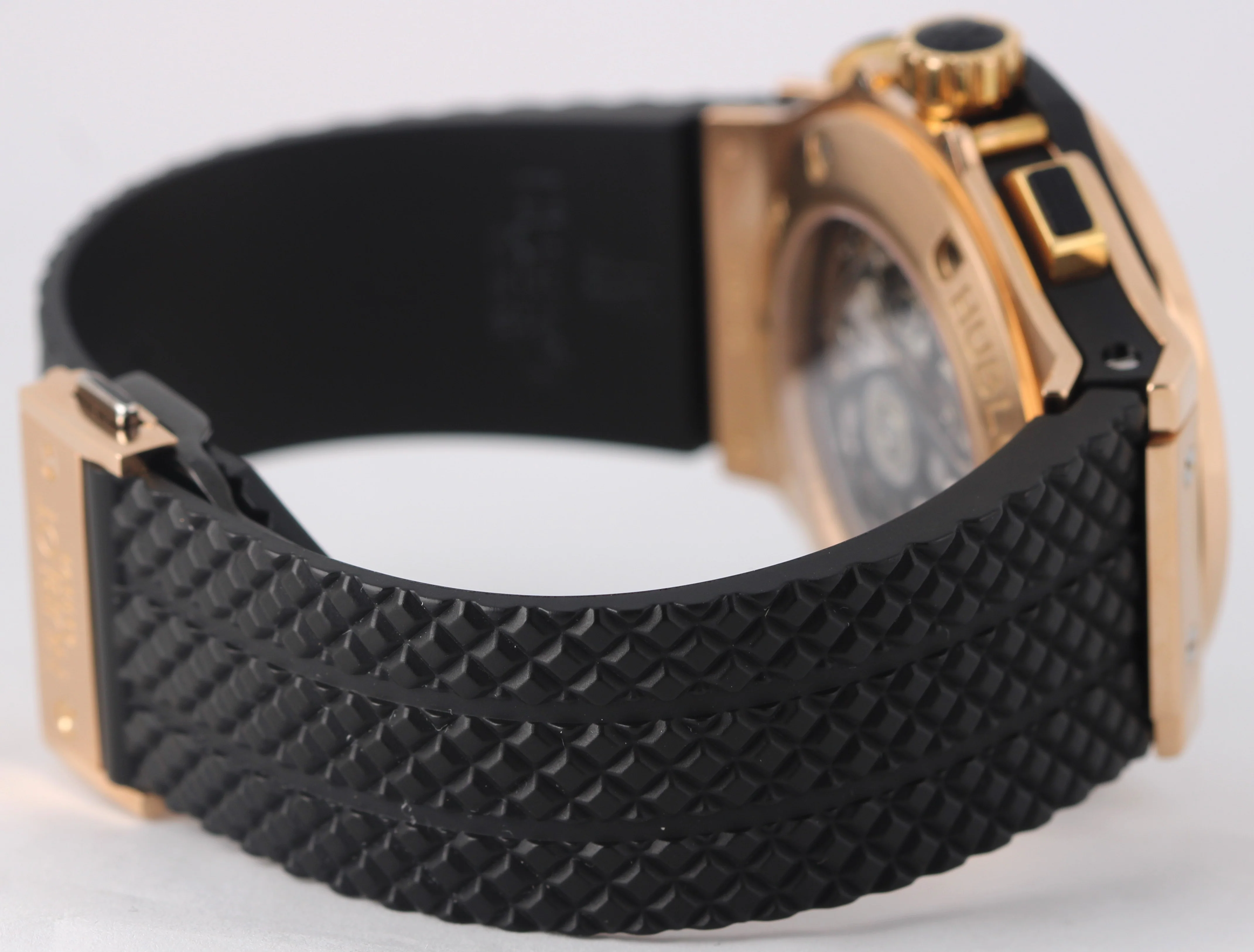 Hublot Big Bang Chronograph 18k Rose Gold DIAMOND Black 44mm 301.PX.1180.RX.1104 - Image 8