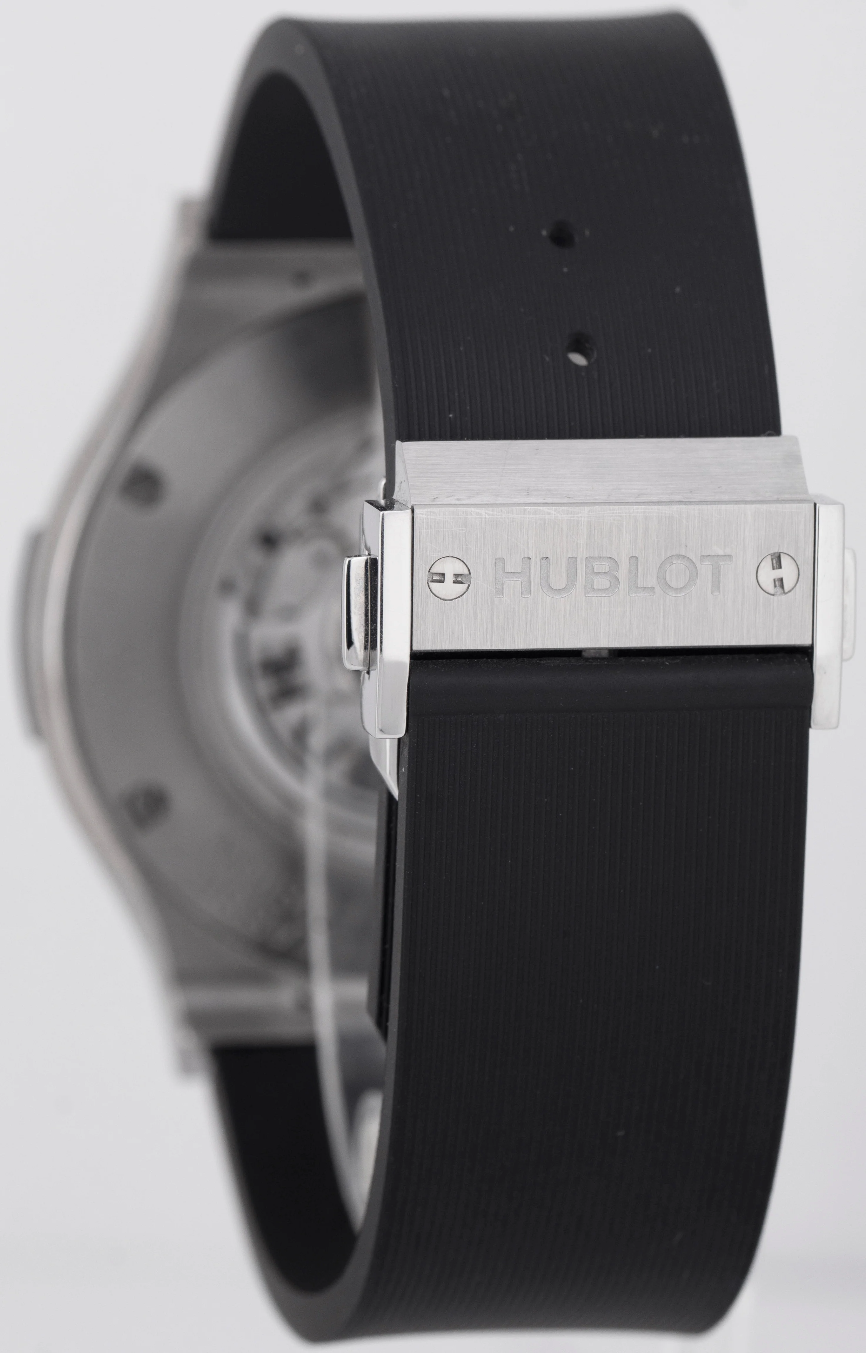 Hublot Classic Fusion Oplain Titanium Silver 42mm Date Watch 542.NX.2611.RX - Image 5