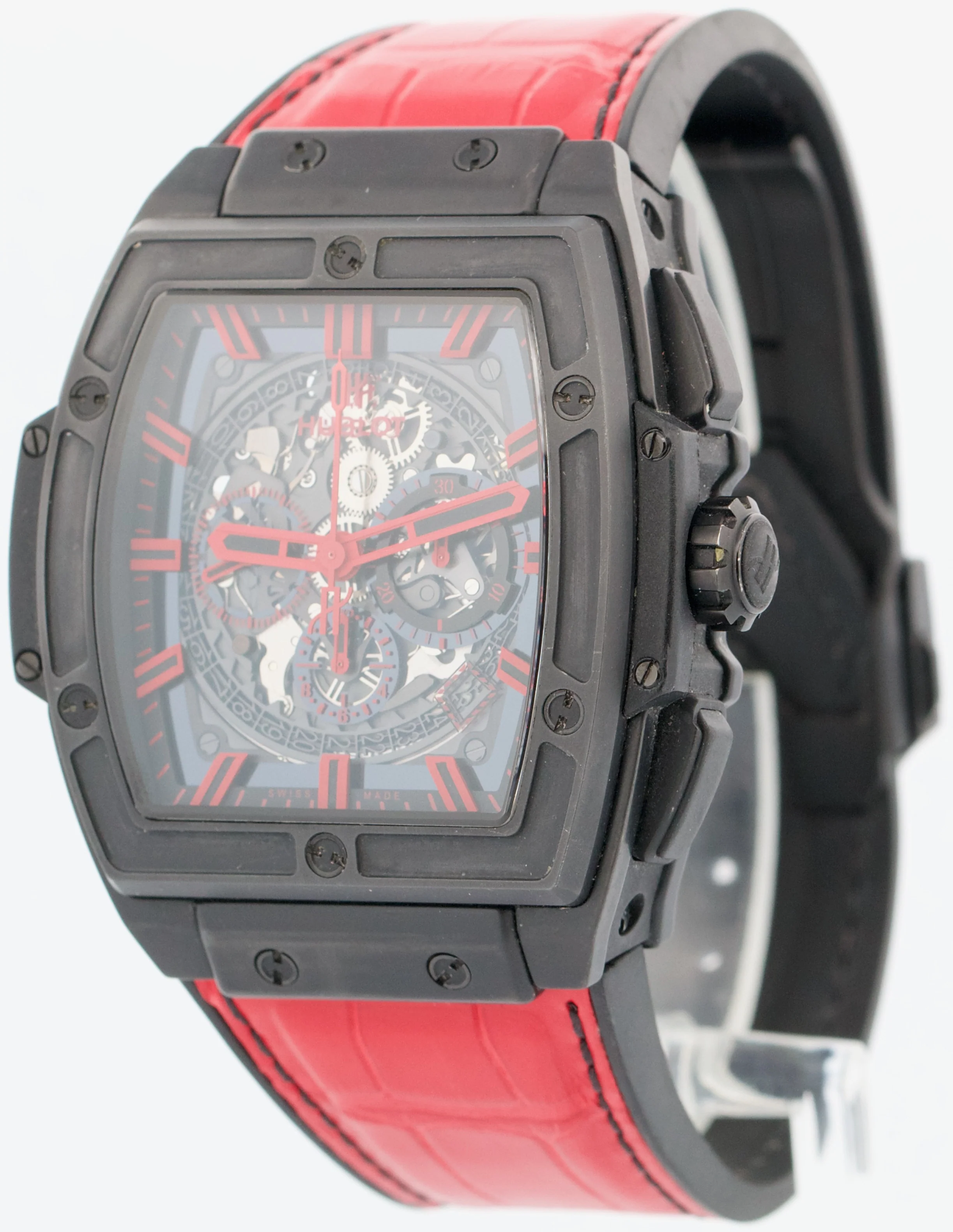 Hublot Spirit of Big Bang Ceramic Black Red SKELETON 45mm 601.CR.0130.LR BOX - Image 3