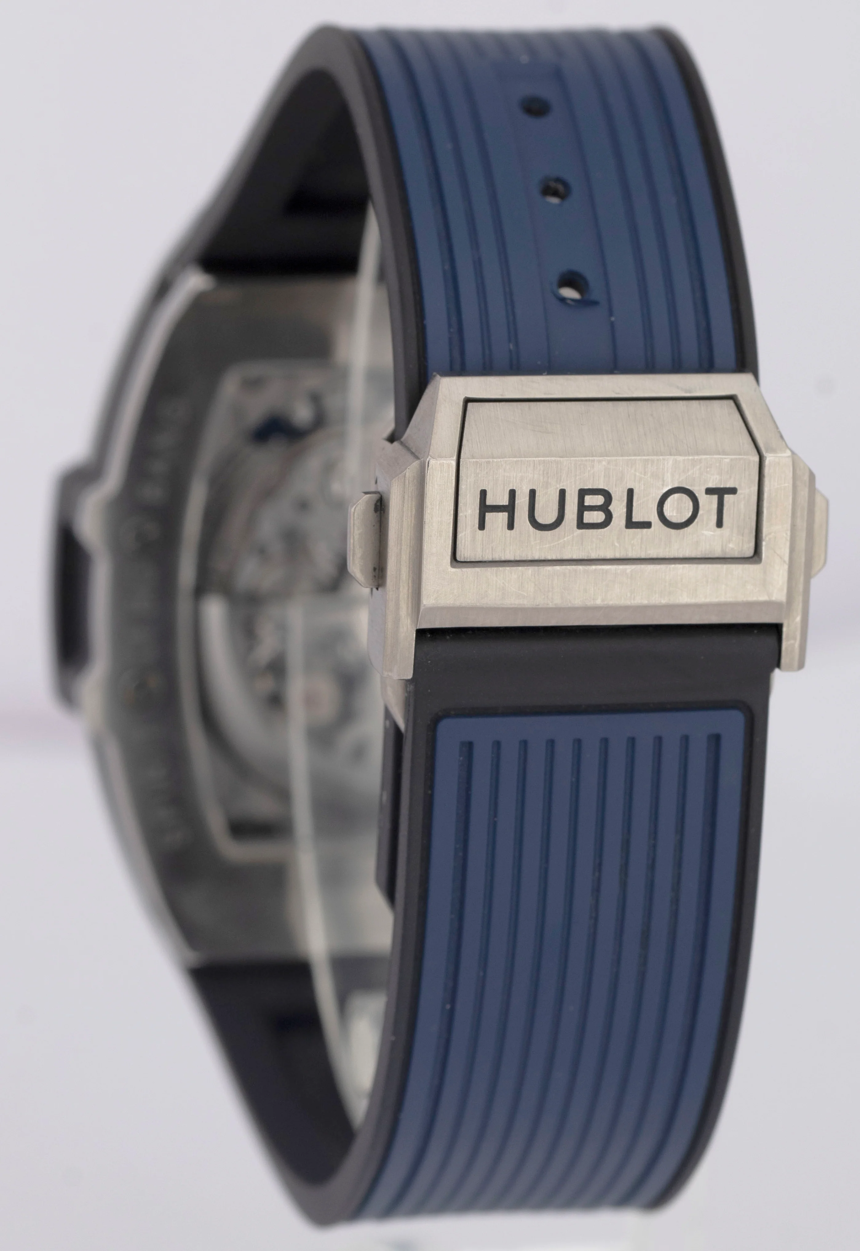 Hublot Spirit of Big Bang Titanium Blue Ceramic 42 Skeleton 642.NL.7170.RX Watch - Image 5