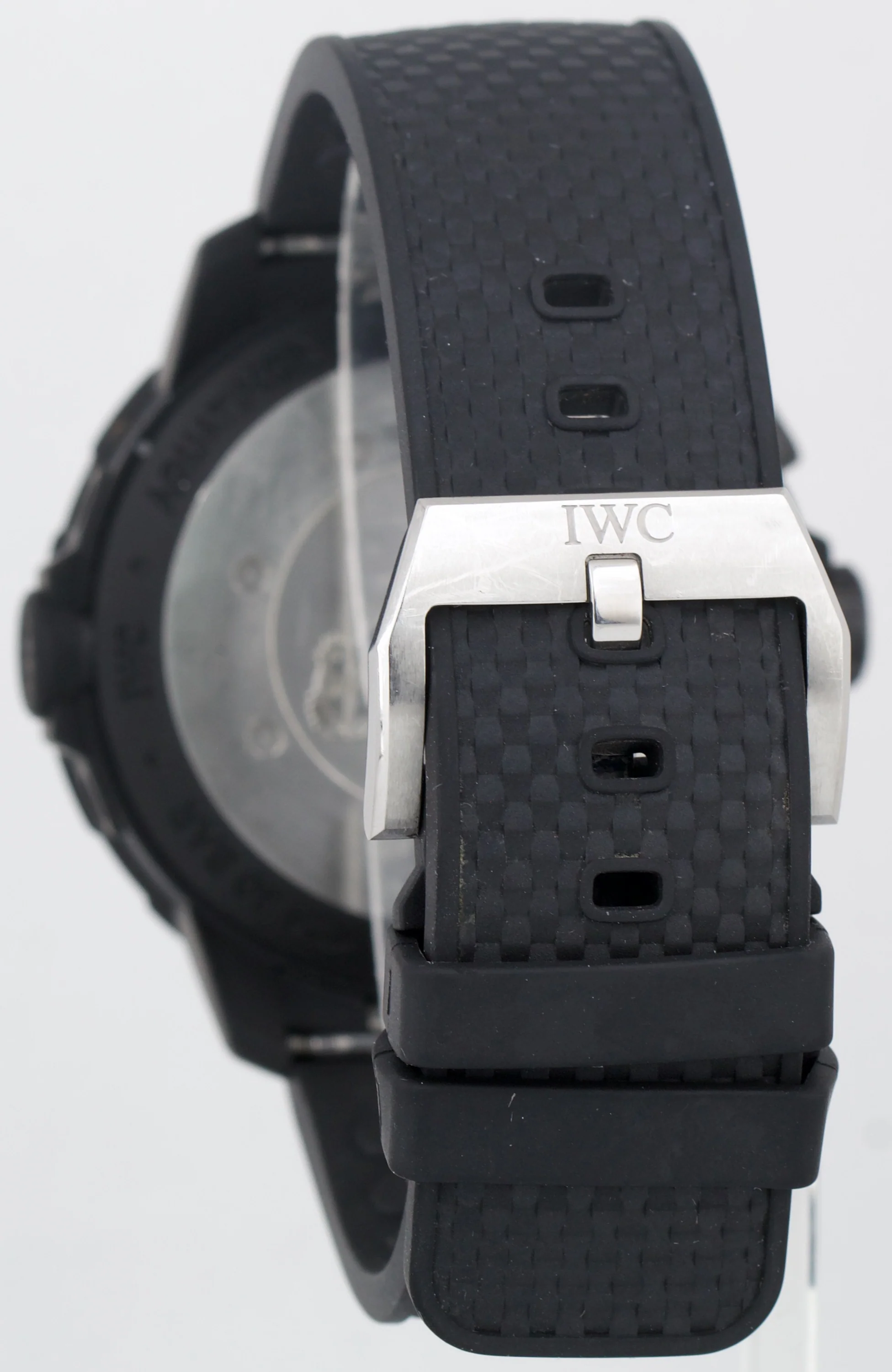 IWC Aquatimer Chronograph Galapagos Island 45mm BLACK Steel Rubber IW379502 - Image 5