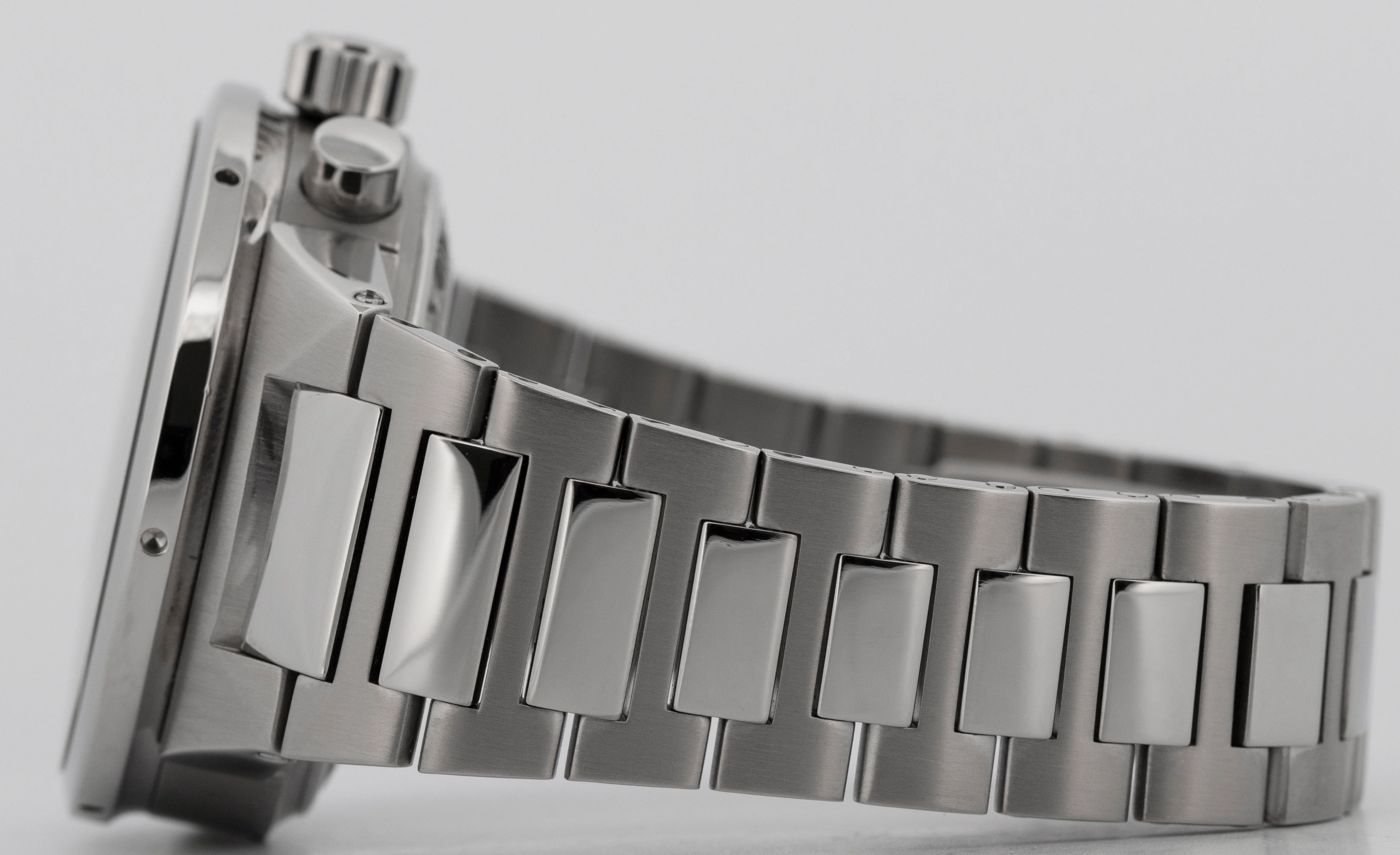 IWC GST Rattapante Split Second Chronograph 43mm Silver Automatic Watch IW371508 - Image 8