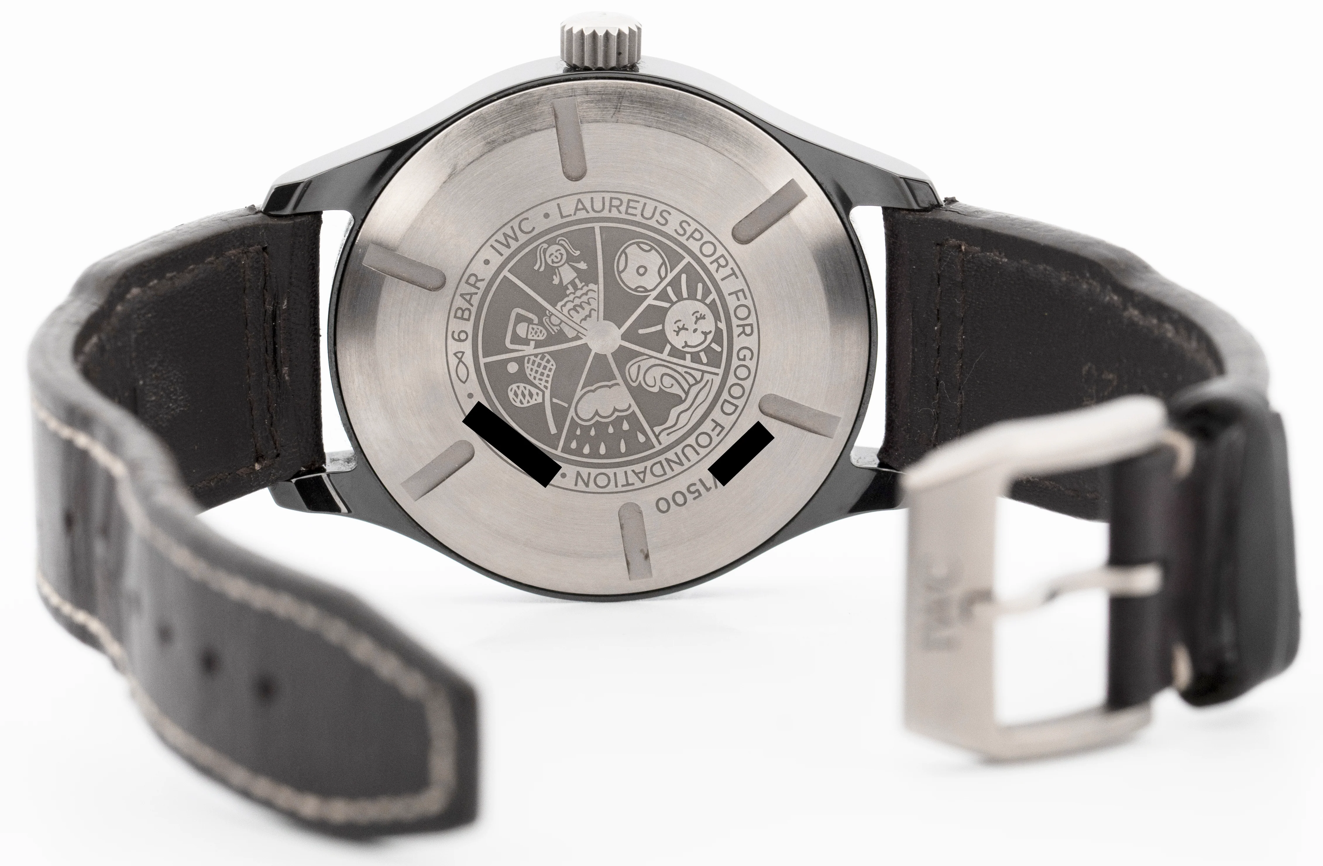 IWC Pilot’s Watch Mark XVIII Laureus Sport For Good Blue Ceramic 41mm IW324703 - Image 6