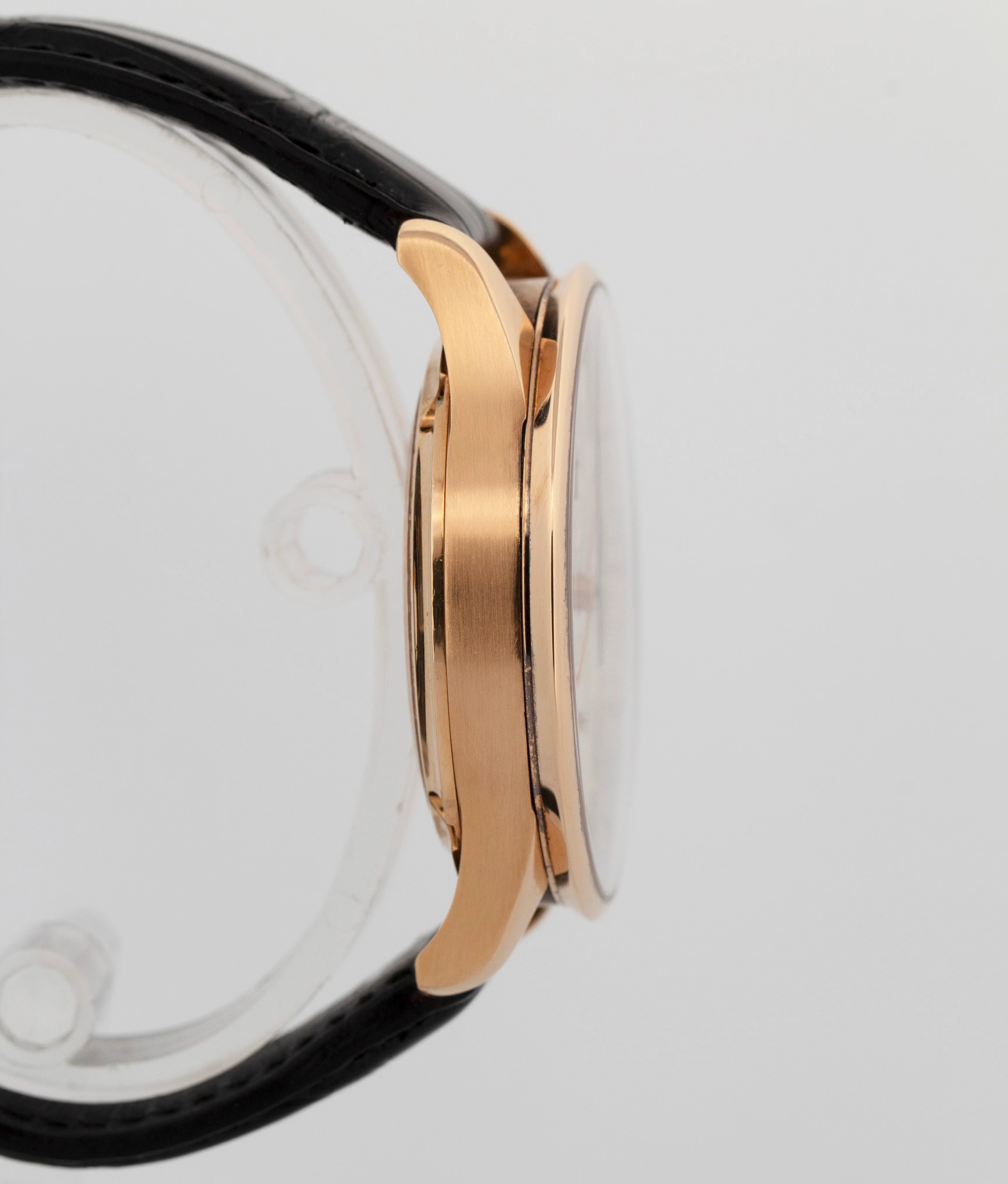 IWC Portugieser Chronograph 18K Rose Gold 40mm Arabic Leather IW371402 Watch - Image 4