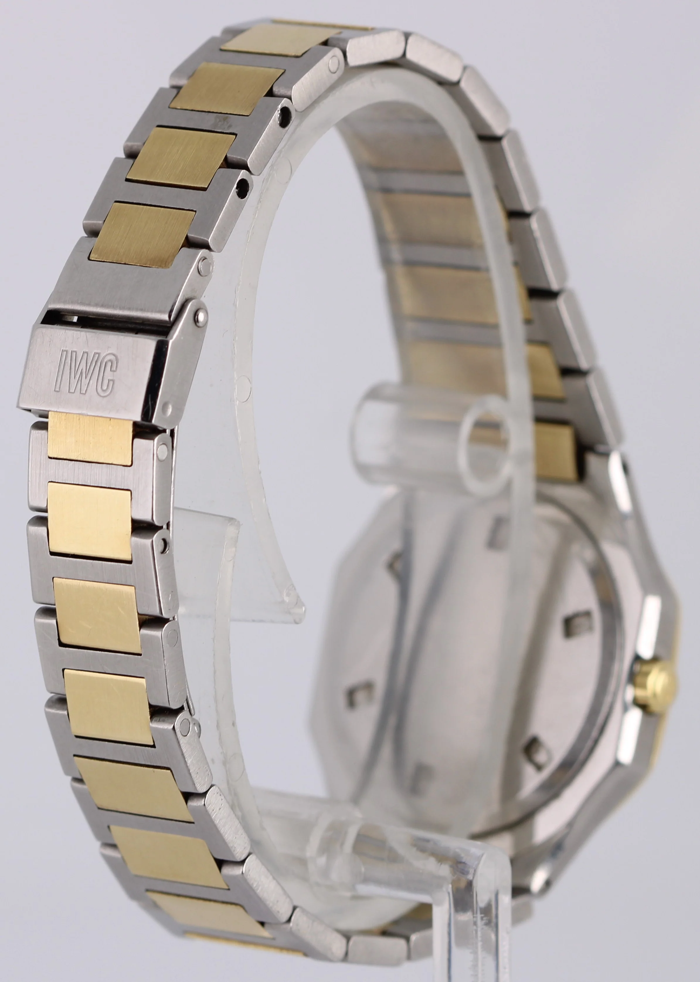 IWC Yacht Club II PAPERS Two-Tone 18k Gold Black 30mm Quartz 4512 Watch BOX - Image 5