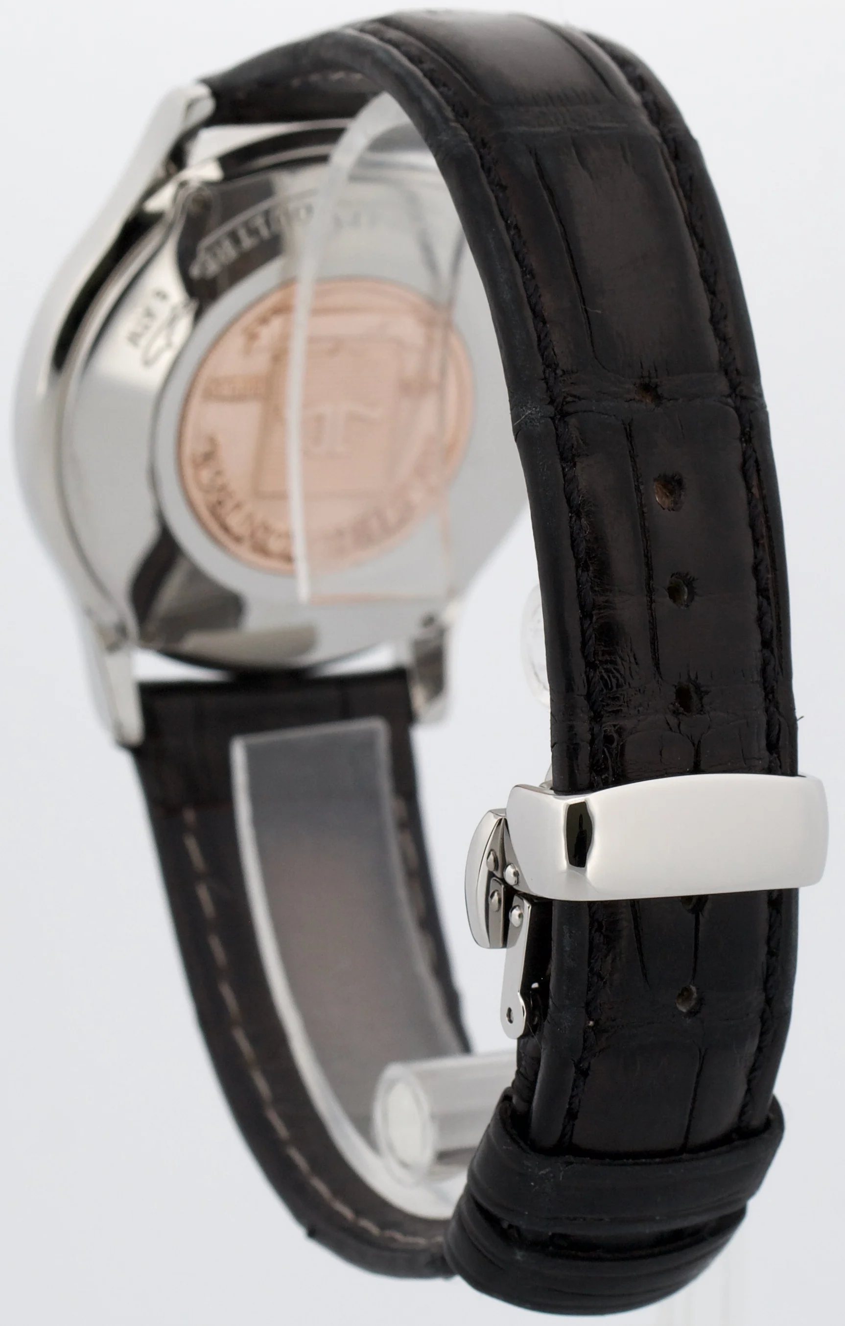 Jaeger-LeCoultre Master Control SILVER 37mm Stainless Steel Leather 140.8.89 - Image 5