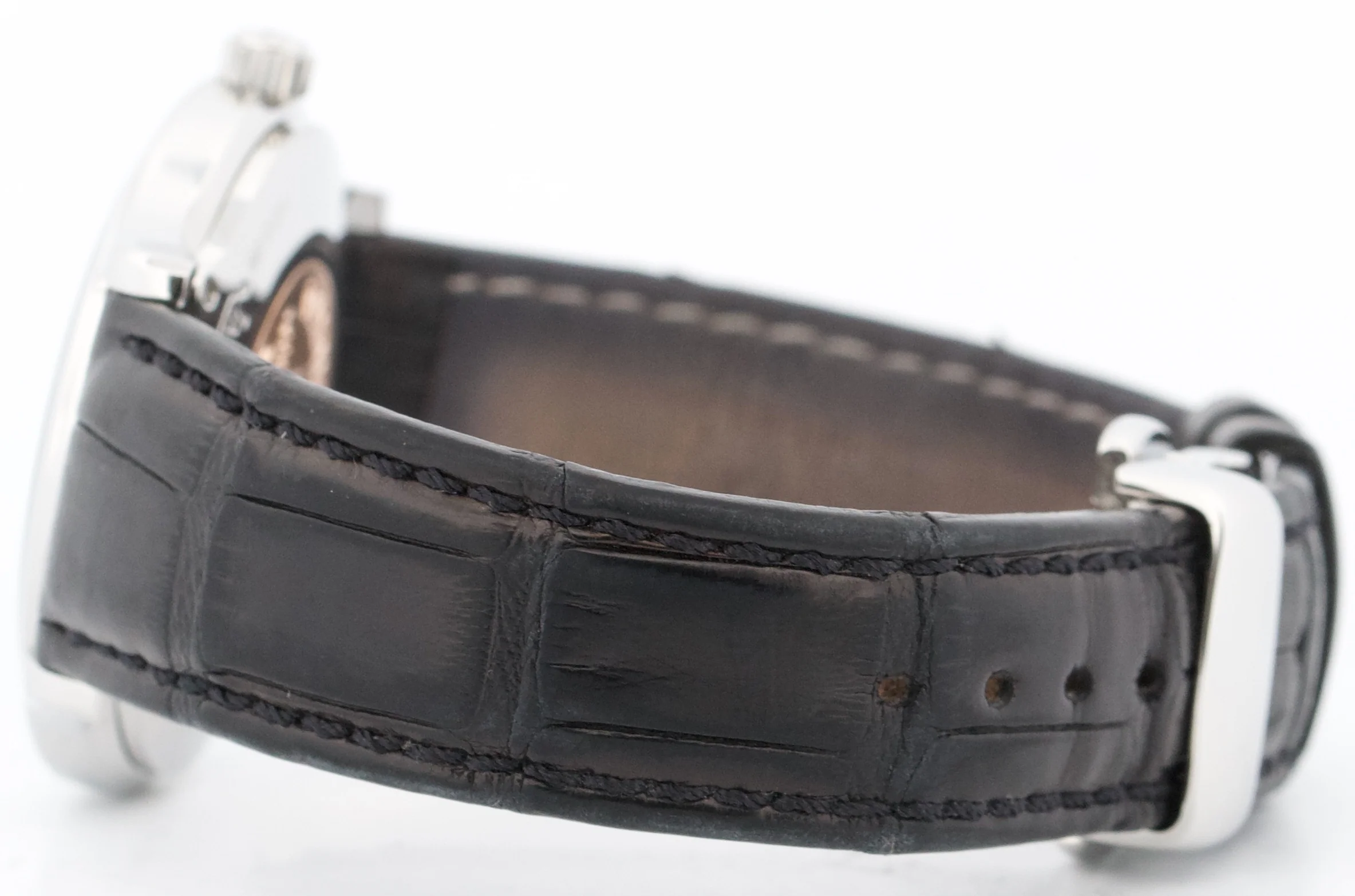 Jaeger-LeCoultre Master Control SILVER 37mm Stainless Steel Leather 140.8.89 - Image 6