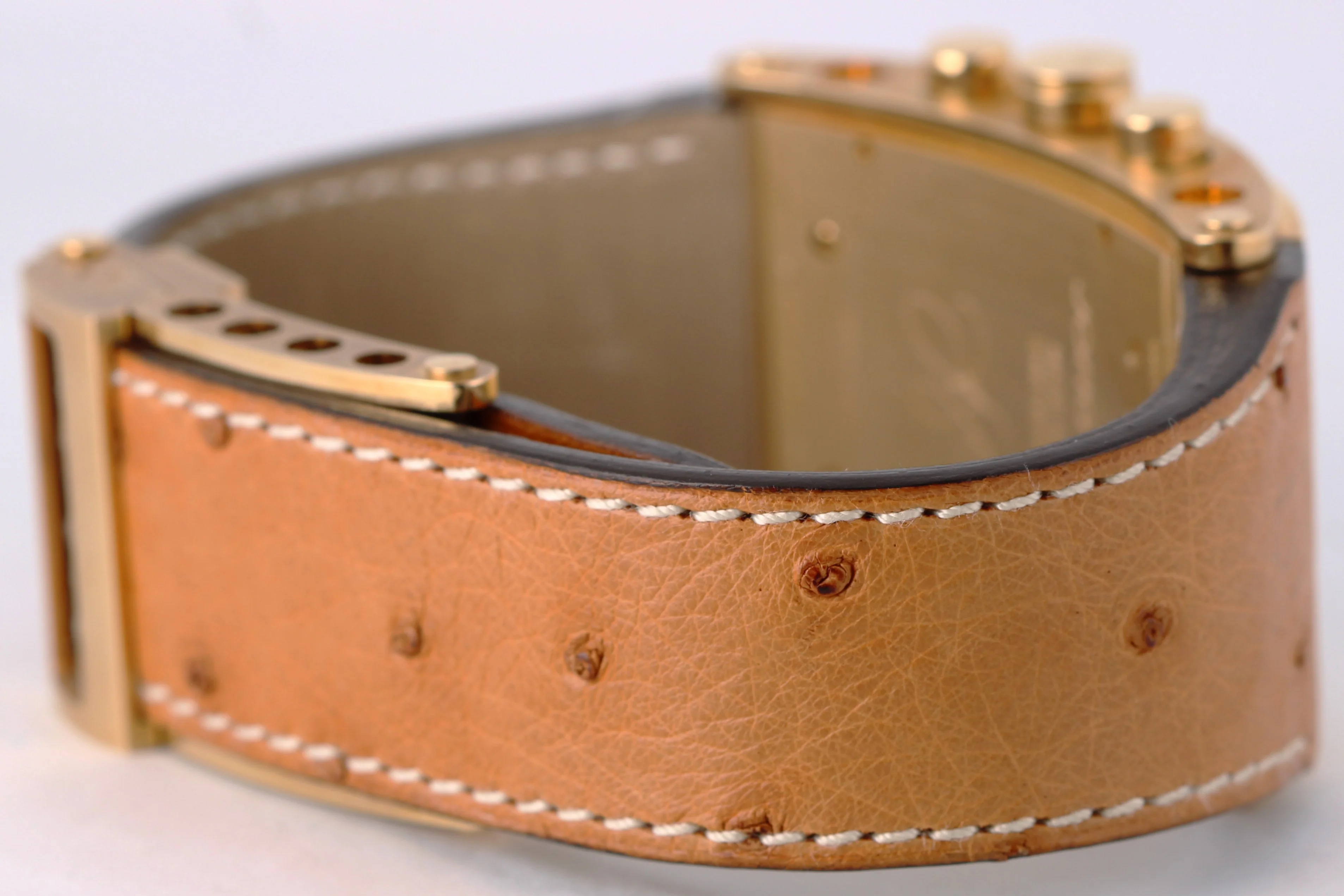 Jorg Hysek Kilada Rectangular Chronograph 18k Gold Copper 31mm S011 Watch BOX - Image 8