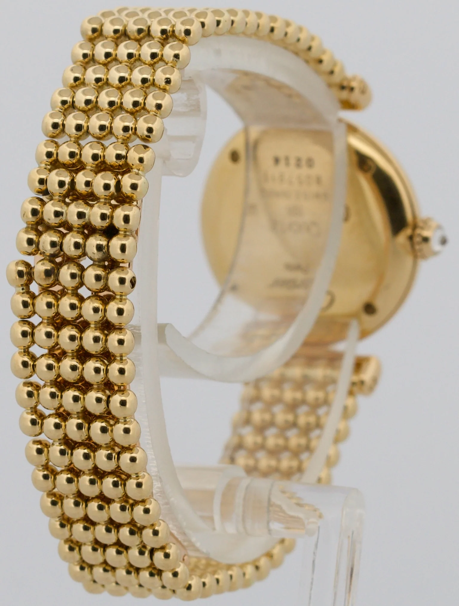 Ladies Cartier Colisee IVORY ROMAN 24mm 18K Yellow Gold DIAMOND Quartz 8057911 - Image 6