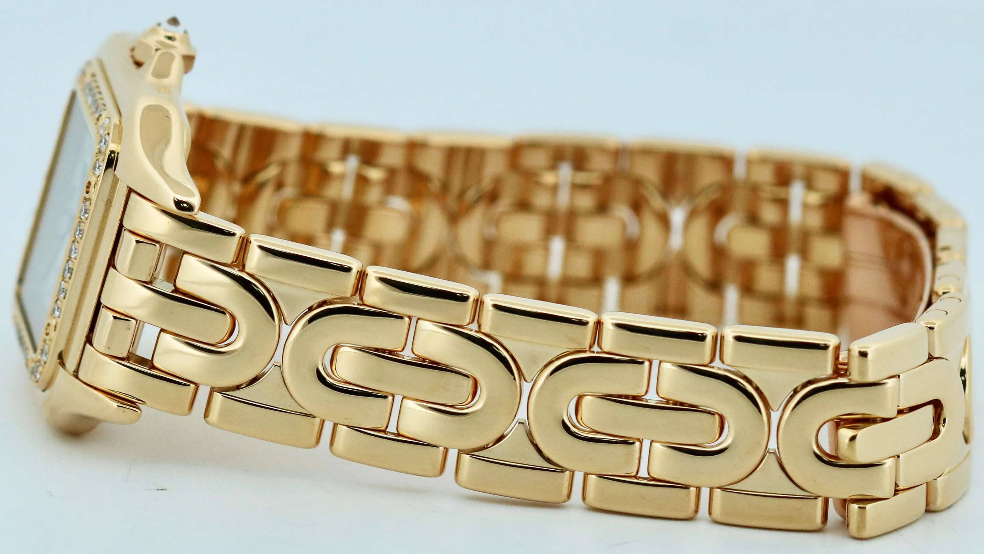 Ladies Cartier Panthere FACTORY DIAMOND 18K Gold 22mm DECO 1280 WF3070N3 BOX - Image 7