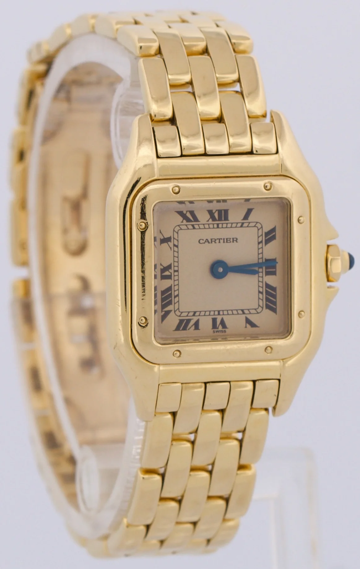 Ladies Cartier Panthere Small IVORY ROMAN 18K Yellow Gold 22mm Quartz 866911 - Image 4