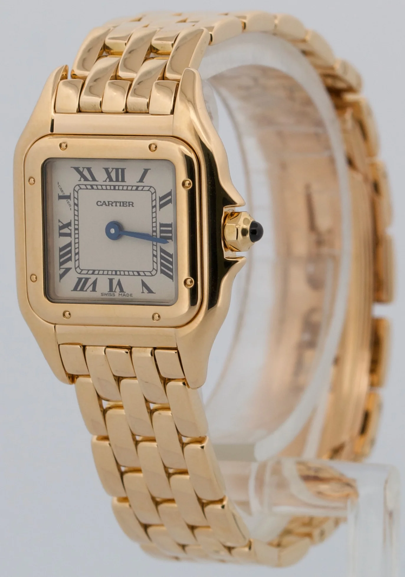 Ladies Cartier Panthere Small IVORY ROMAN 18K Yellow Gold 22mm Quartz 866911 - Image 3