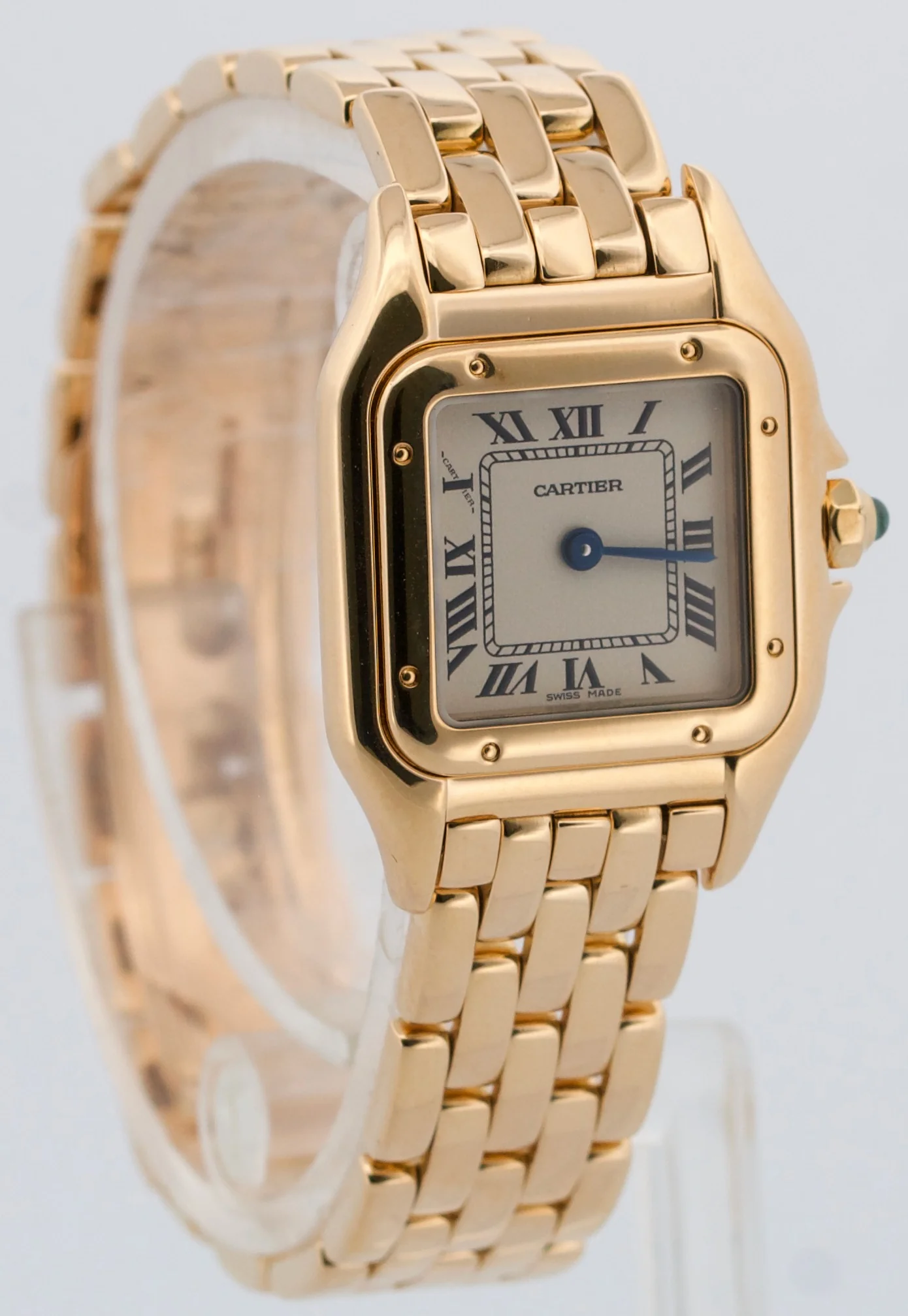 Ladies Cartier Panthere Small IVORY ROMAN 18K Yellow Gold 22mm Quartz 866911 - Image 4