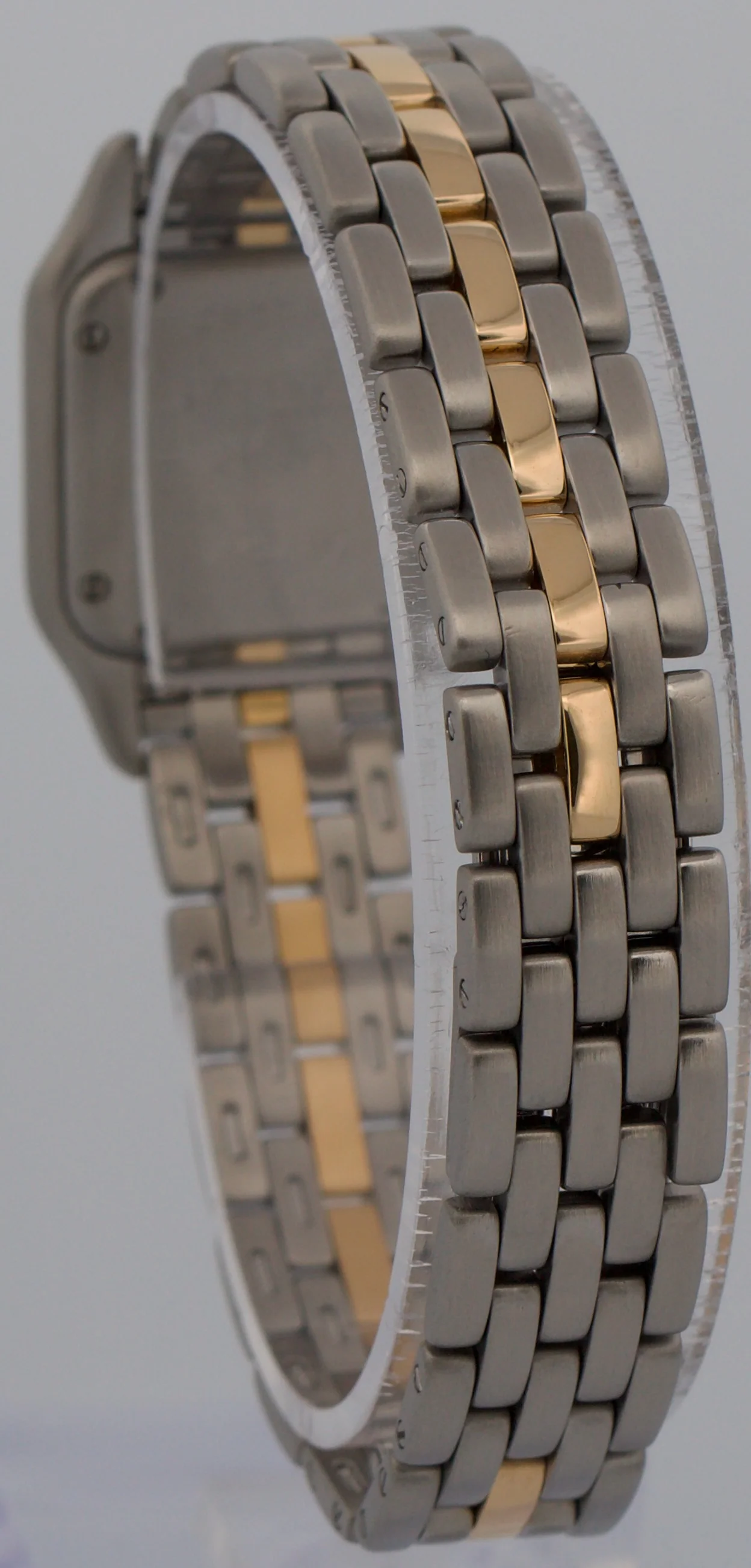 Ladies Cartier Panthere Small ONE ROW 18K Steel 22mm Quartz 1057917 W25029B5 - Image 6