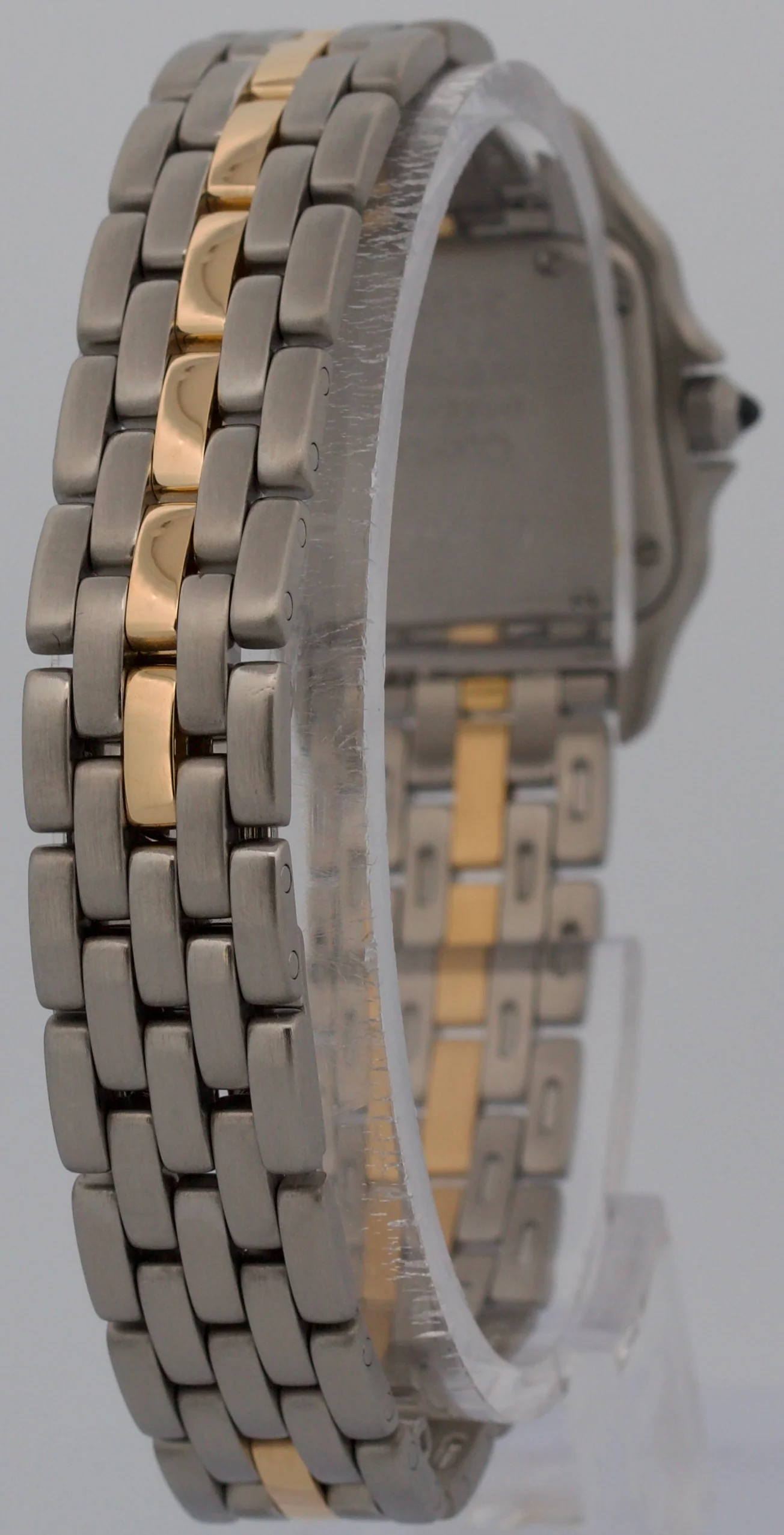 Ladies Cartier Panthere Small ONE ROW 18K Steel 22mm Quartz 1057917 W25029B5 - Image 7