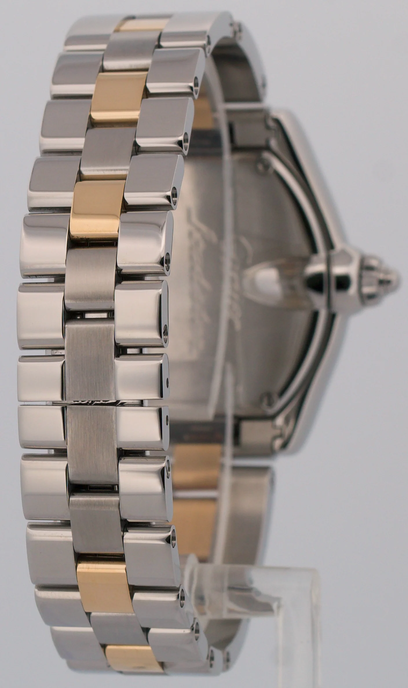 Ladies Cartier Roadster SILVER Roman 31mm Quartz 18K Steel 2675 W62026Y4 Watch - Image 6