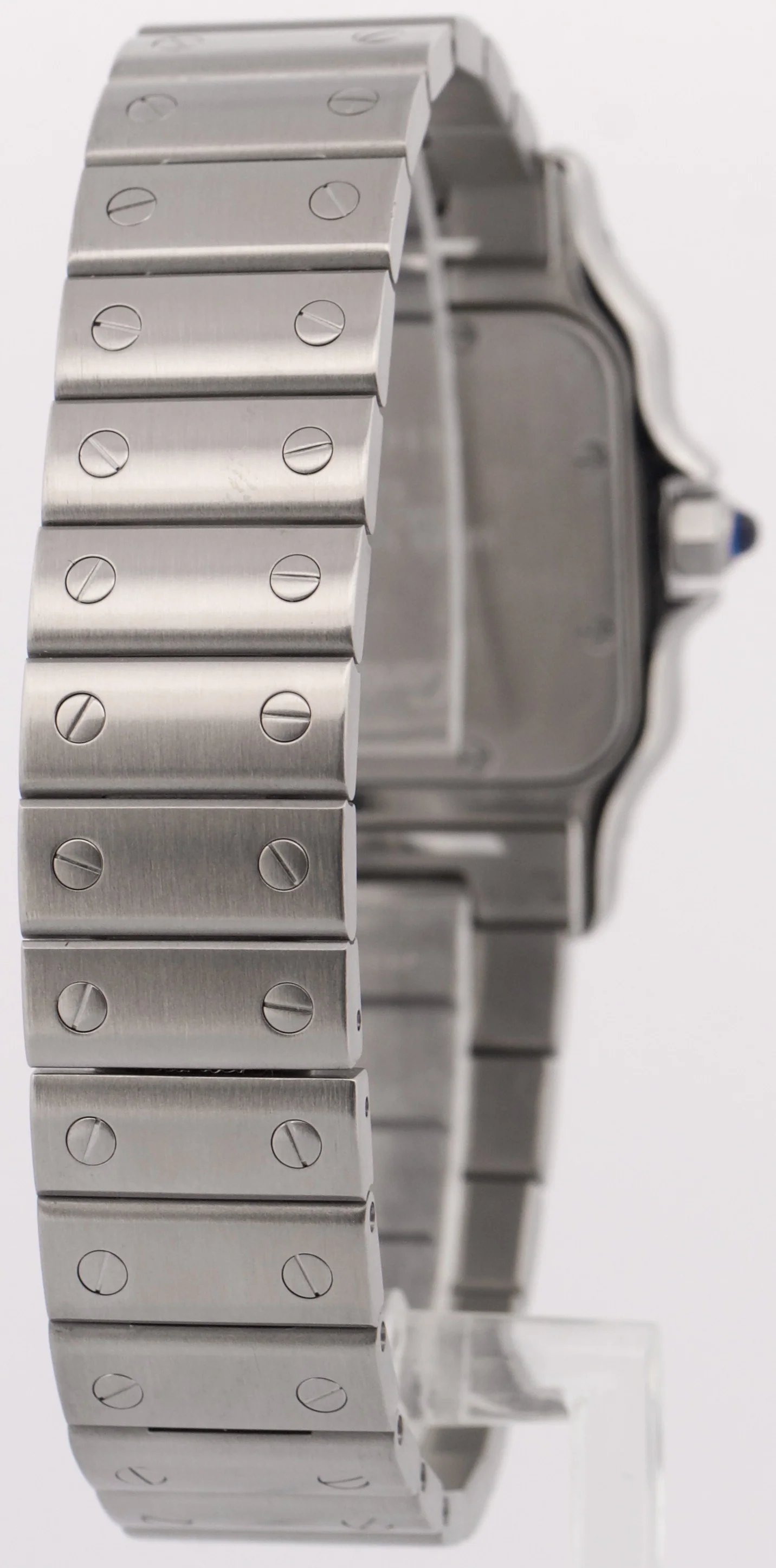 Ladies Cartier Santos Galbee WHITE Quartz 29mm Stainless Steel 1564 W20060D6 - Image 5