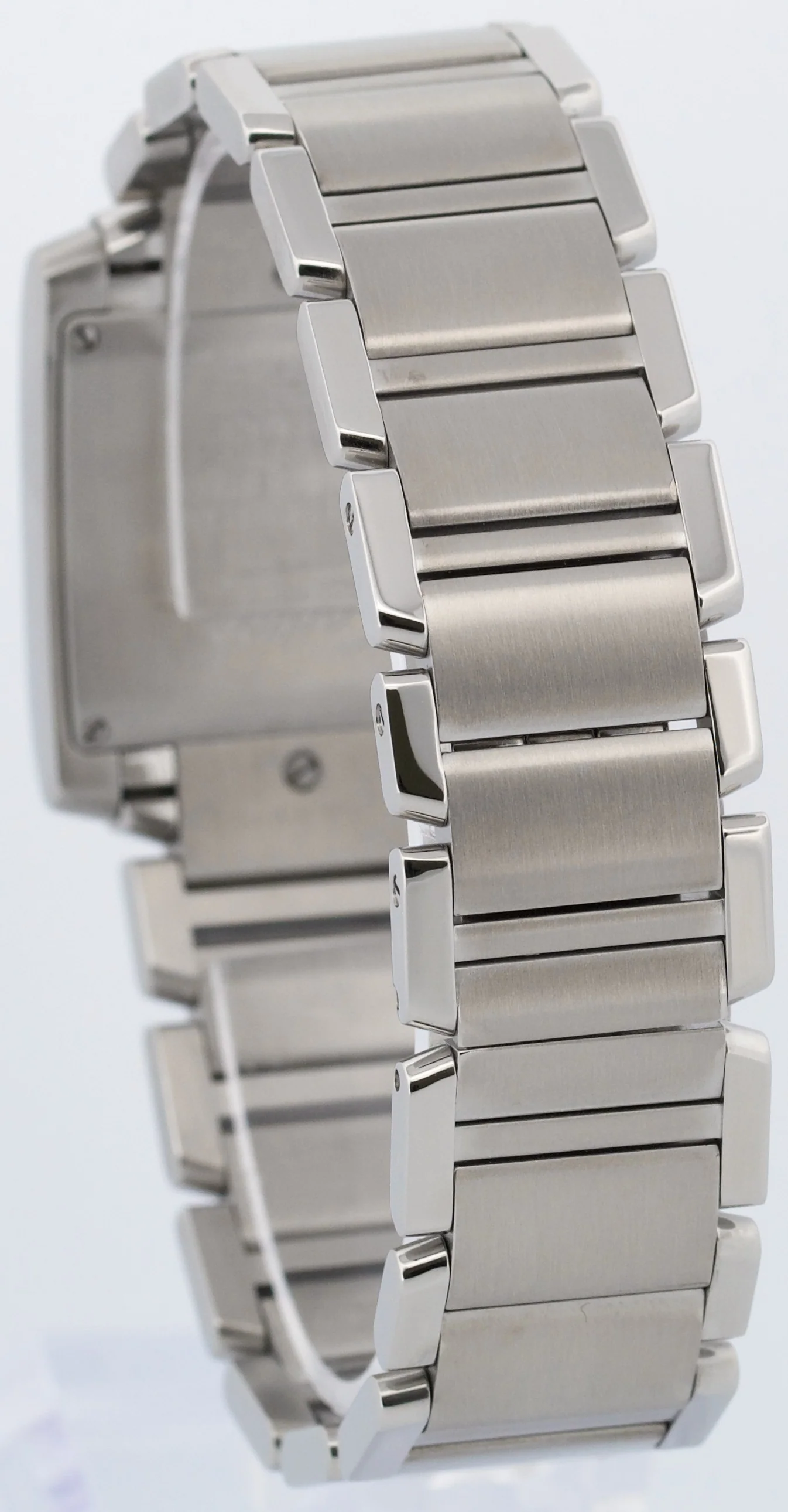Ladies Cartier Tank Francaise 25mm IVORY Roman Quartz Steel WSTA0005 3751 BOX - Image 5