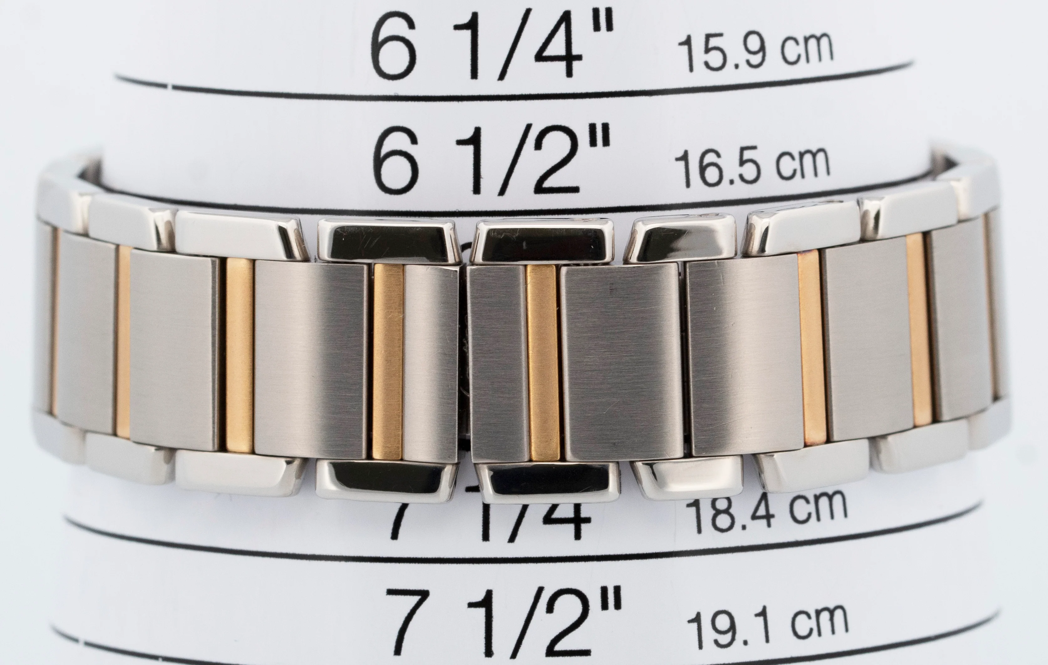 Ladies Cartier Tank Francaise Chronograph Quartz Two-Tone 28mm 2303 W51004Q4 - Image 9