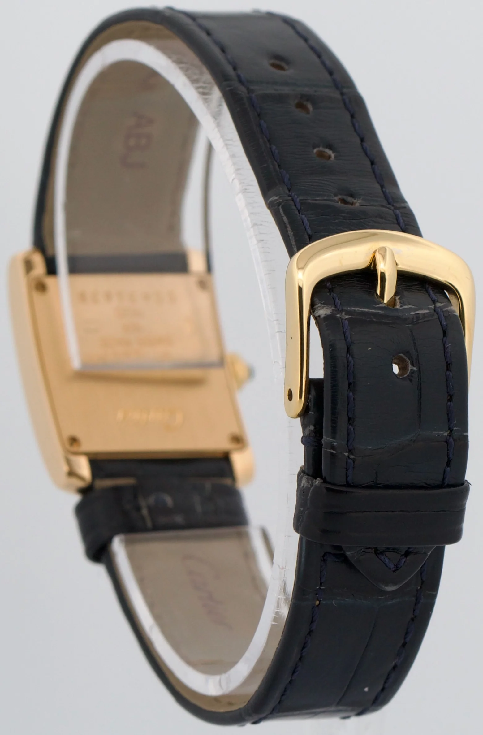 Ladies Cartier Tank Francaise IVORY 18K Gold 25mm Quartz W5000256 1820 Watch - Image 5