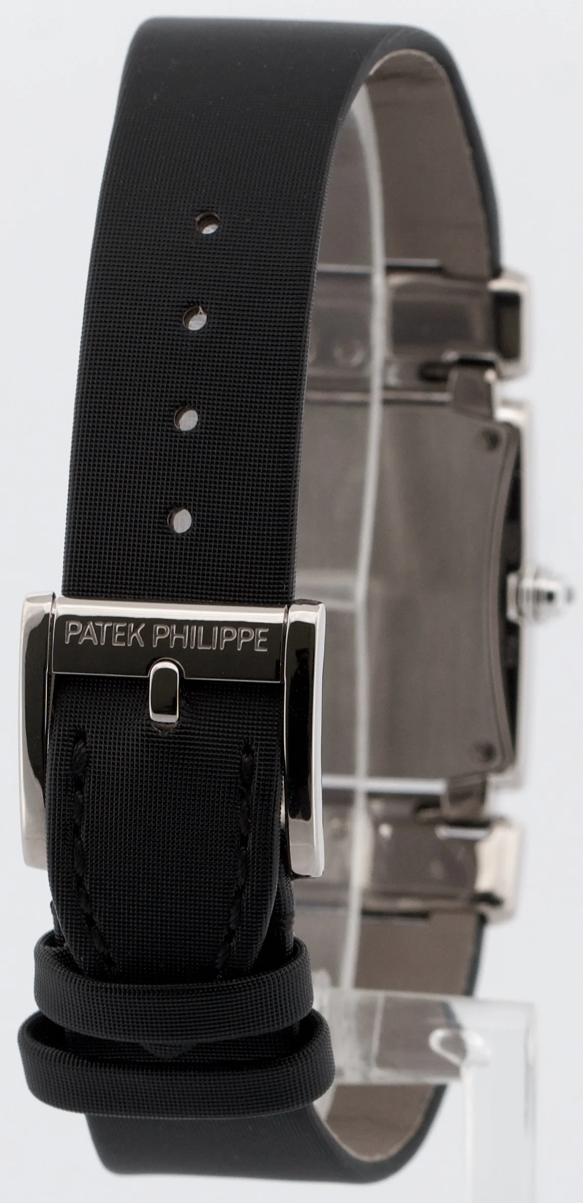 Ladies Patek Philippe Twenty-4 RHODIUM DIAMOND Satin 18K White Gold 30mm 4920G - Image 5