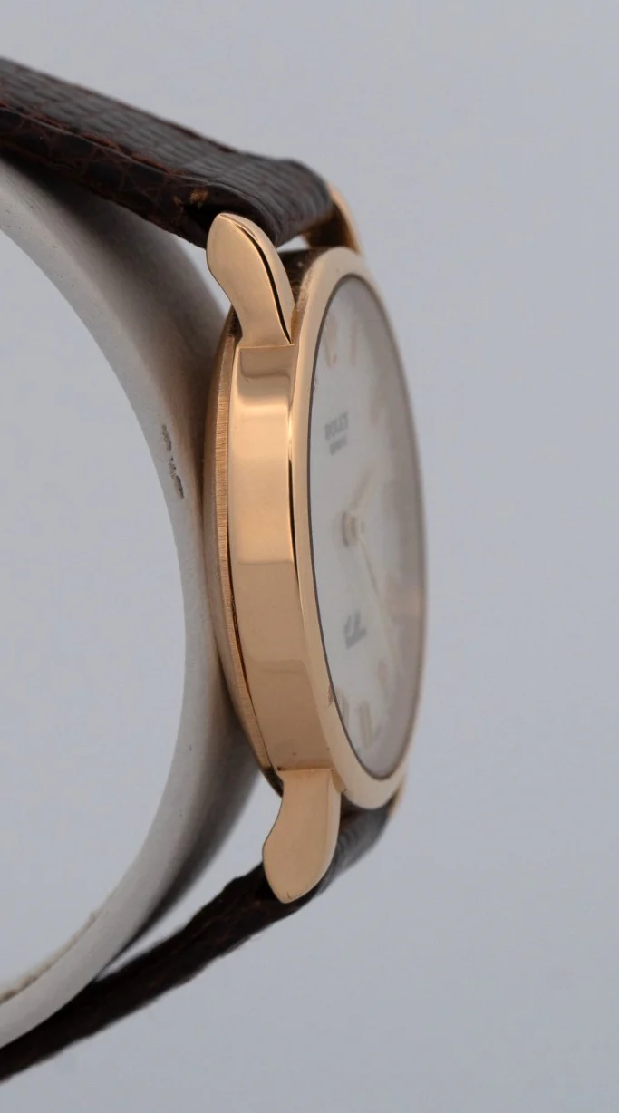 Ladies Rolex Cellini White Jubilee 18K Yellow Gold 26mm Manual Watch 5109 BOX - Image 4