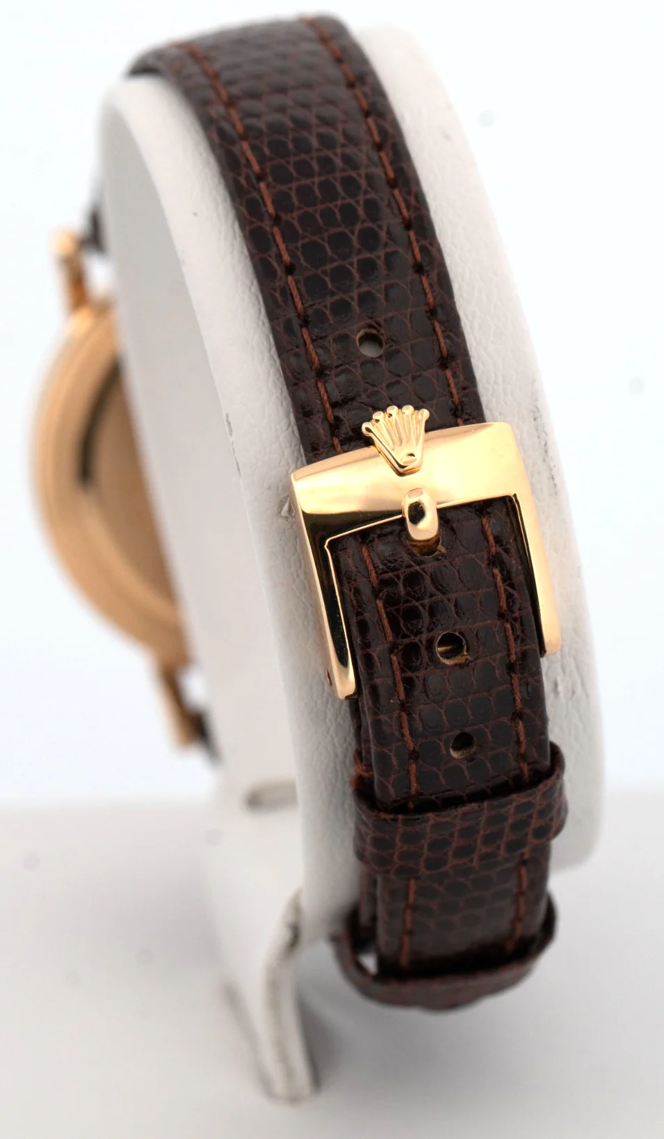 Ladies Rolex Cellini White Jubilee 18K Yellow Gold 26mm Manual Watch 5109 BOX - Image 5
